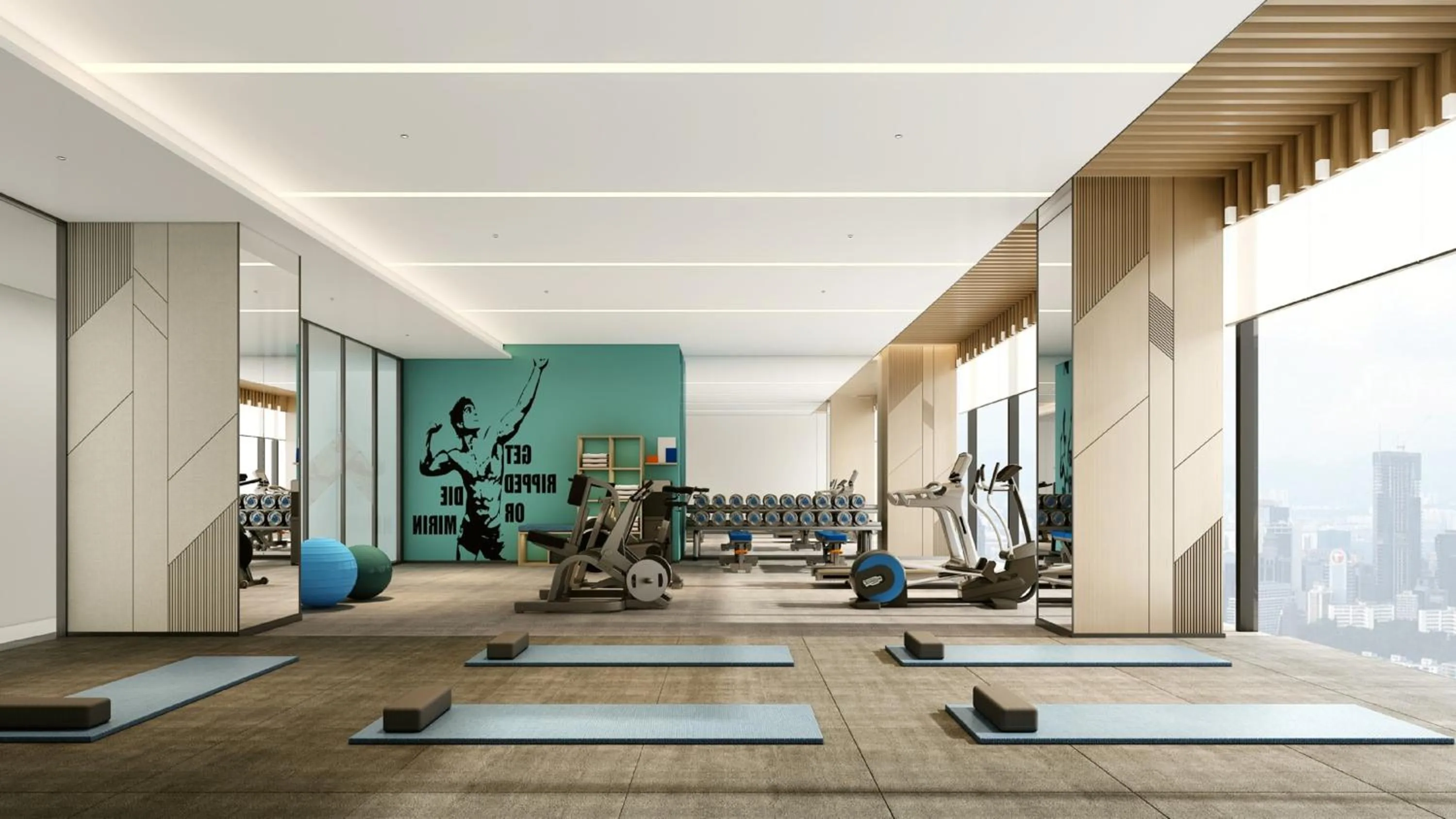 Fitness centre/facilities in Holiday Inn Express Guiyang Airport, an IHG Hotel