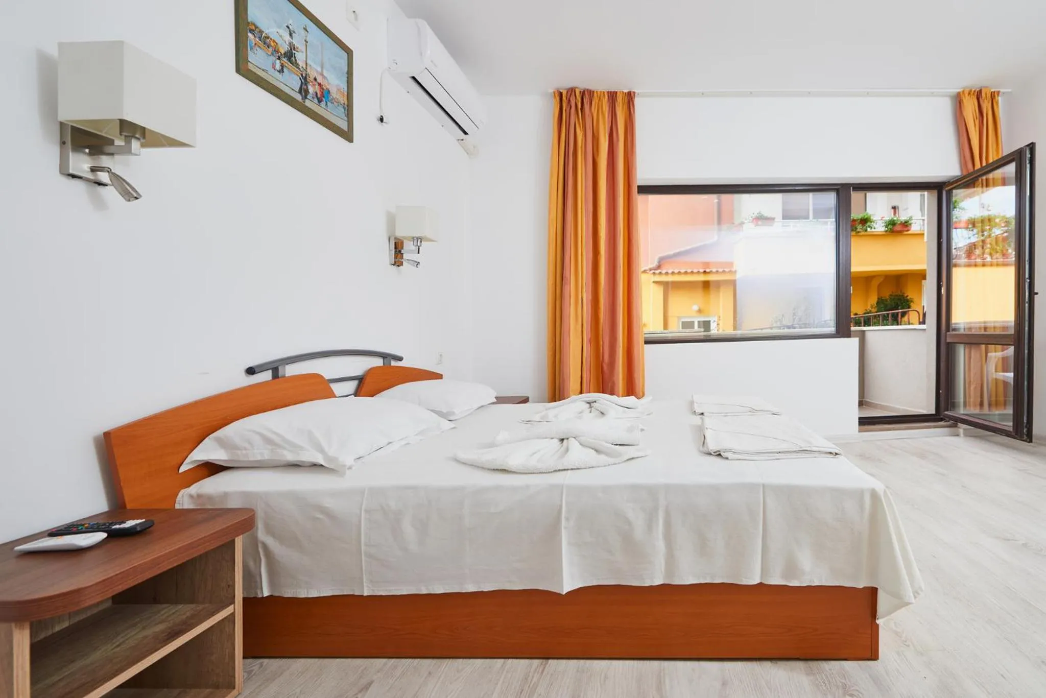 Bed in Hotel Koral