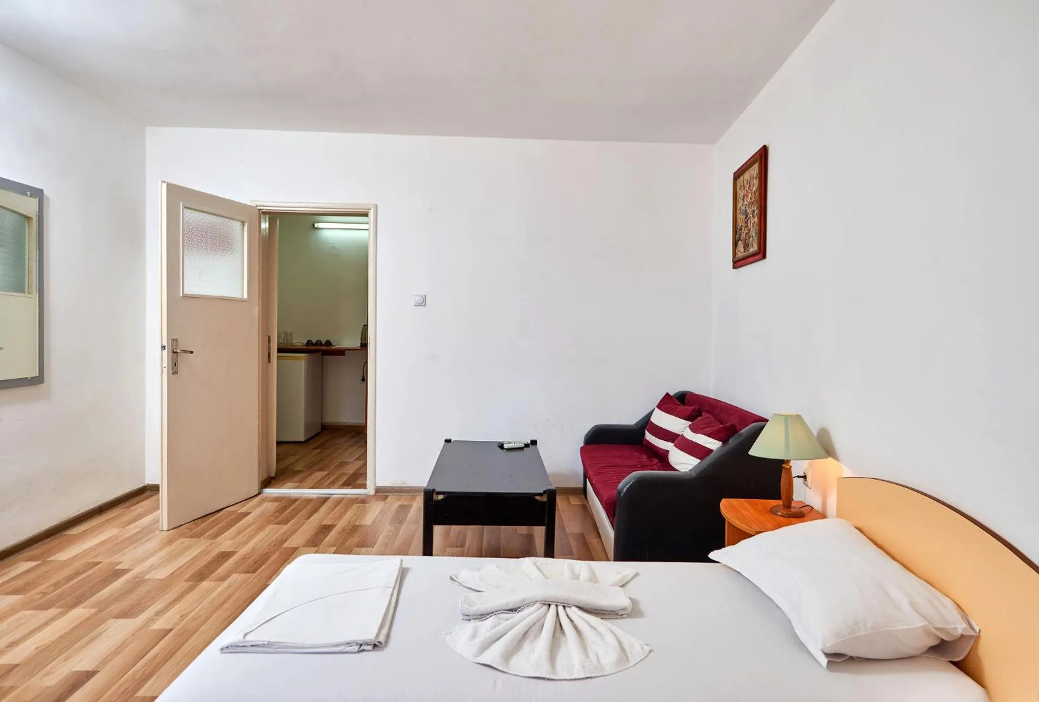 Bed in Hotel Koral