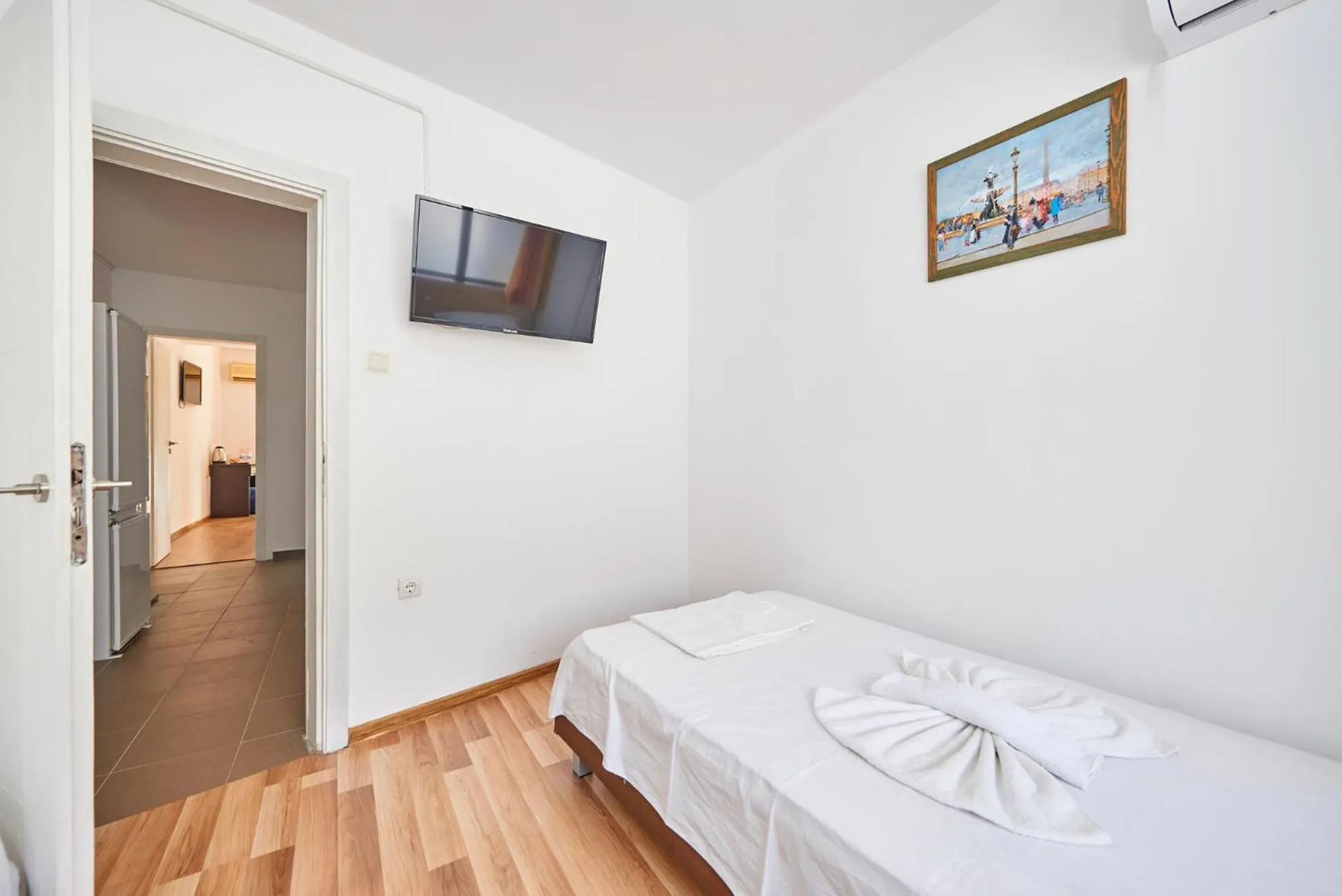 Bed in Hotel Koral