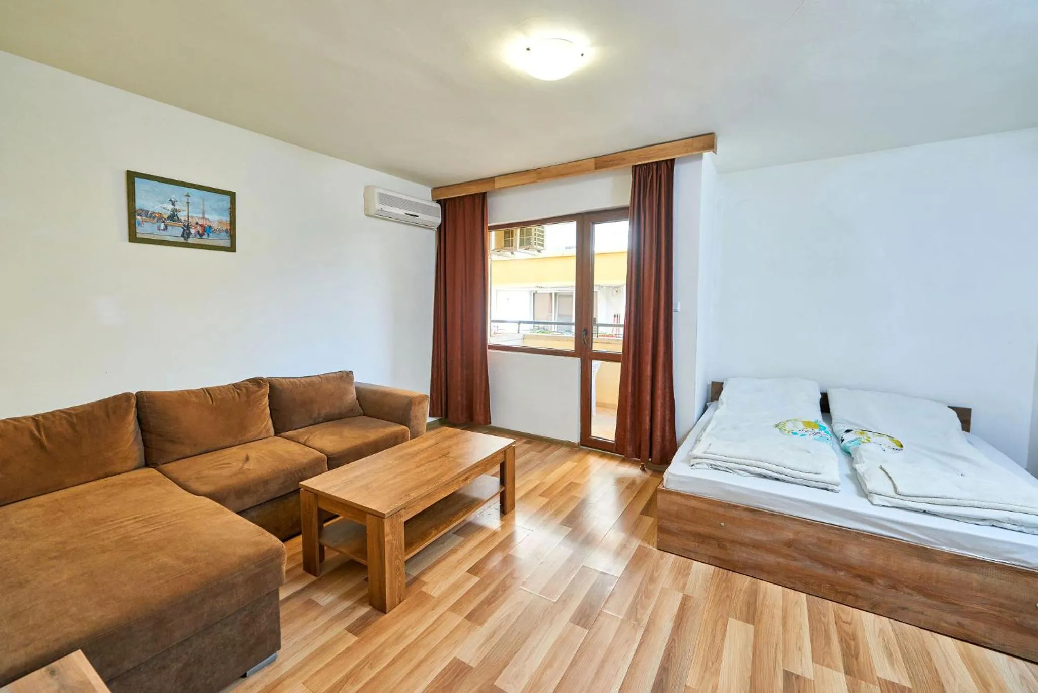 Bed in Hotel Koral
