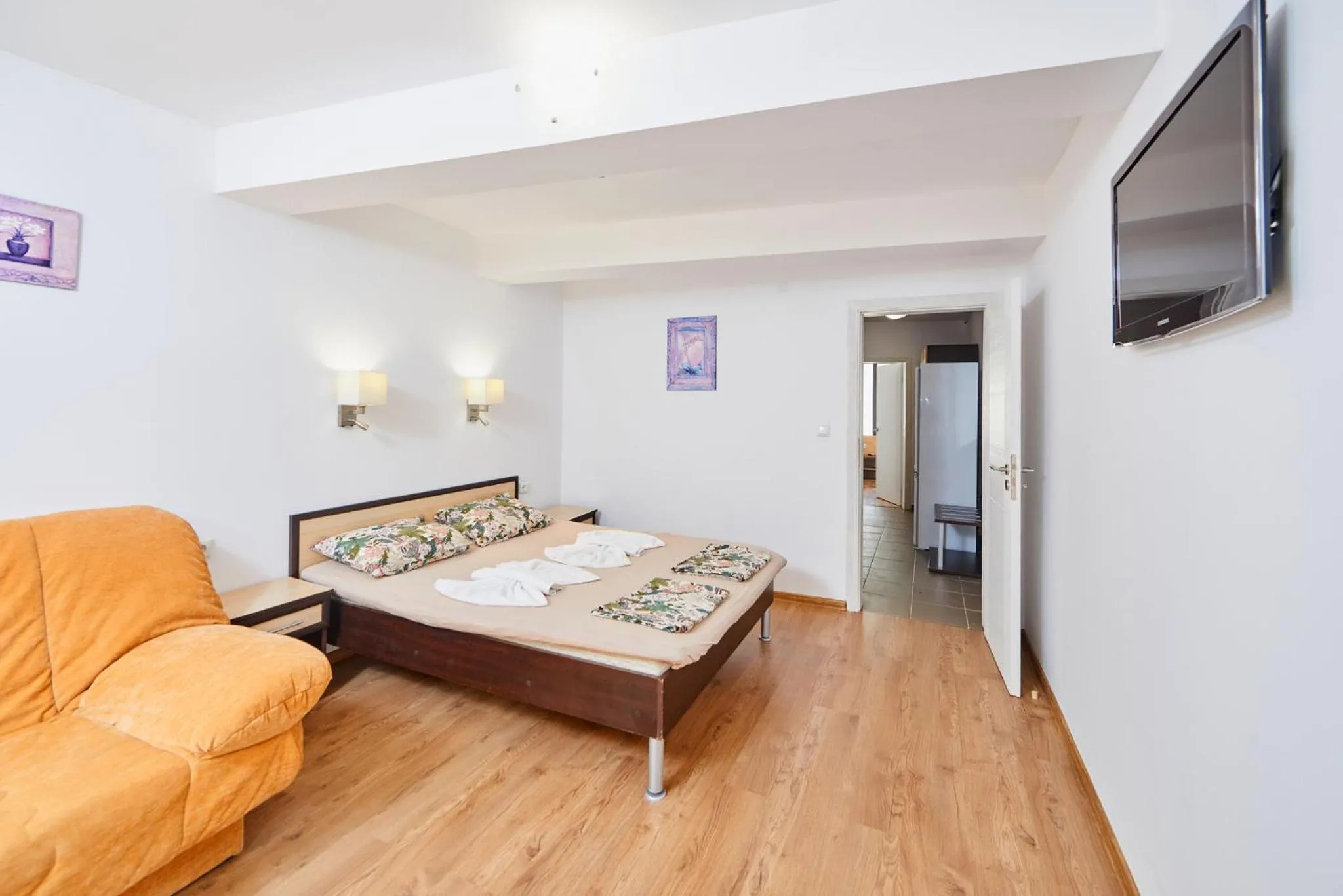 Bed in Hotel Koral