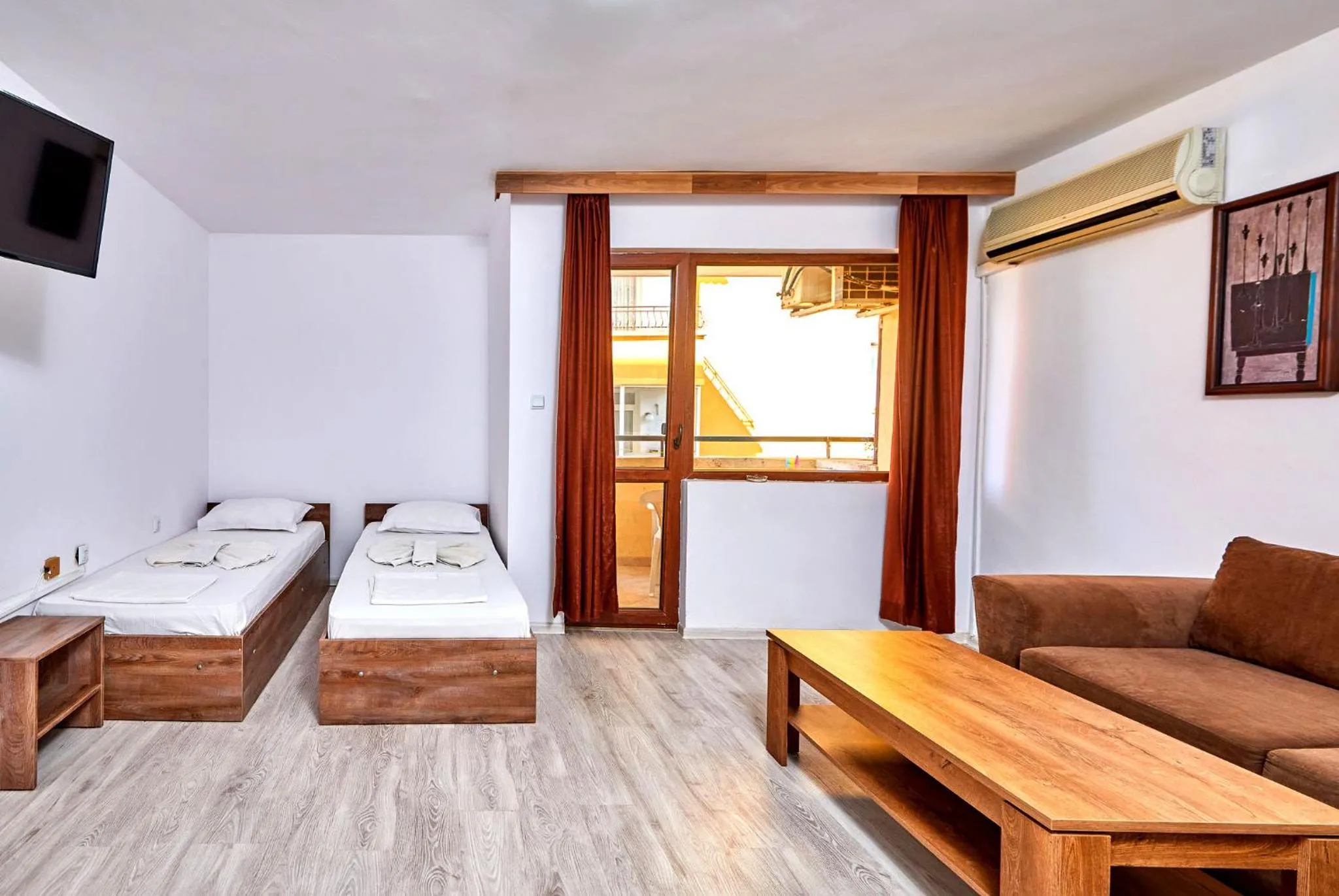 Bed in Hotel Koral