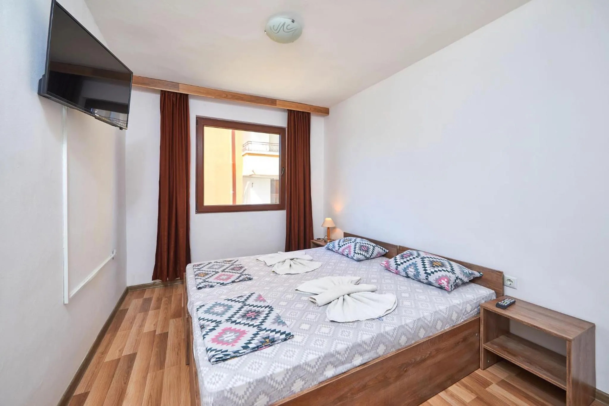 Bed in Hotel Koral