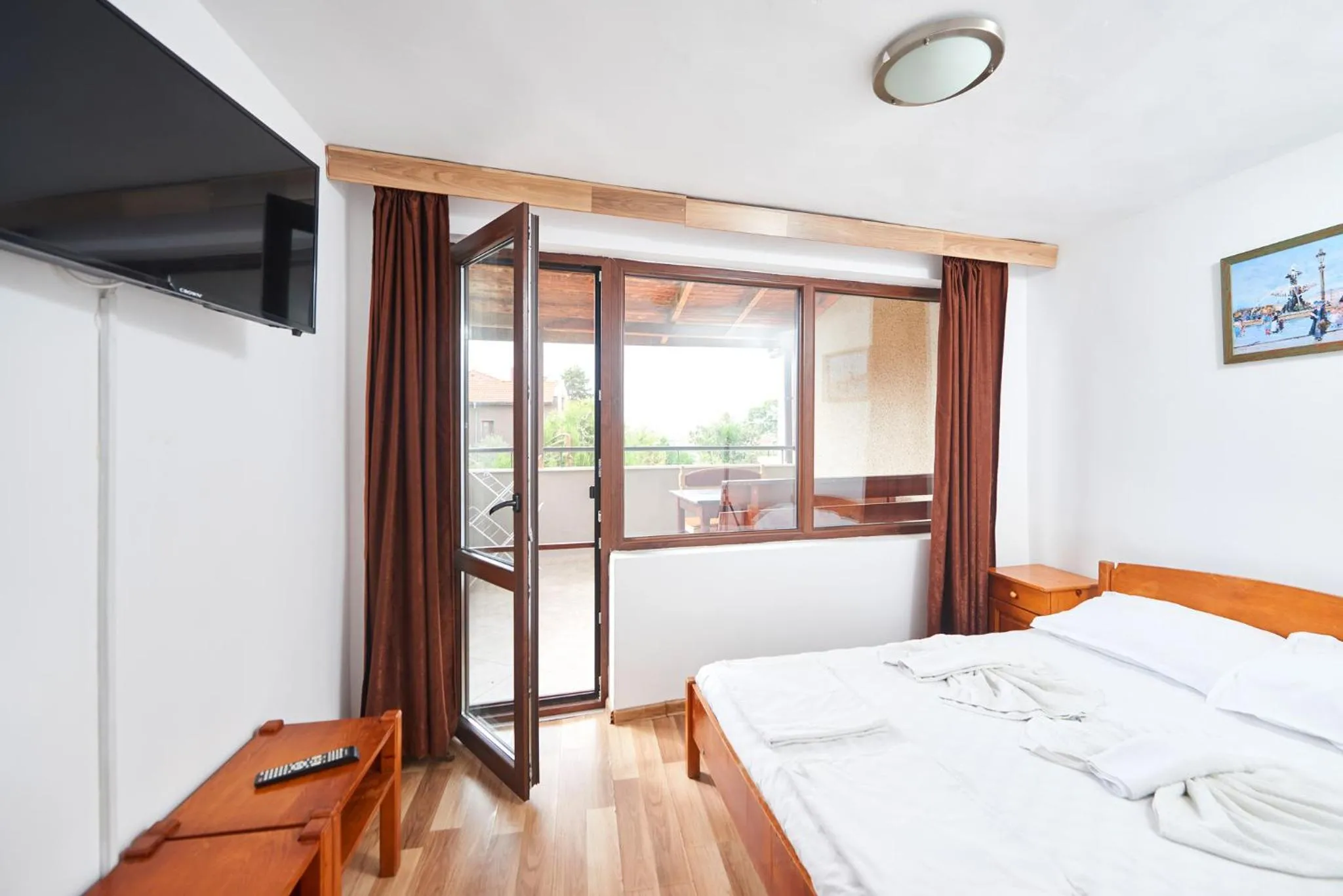 Bed in Hotel Koral