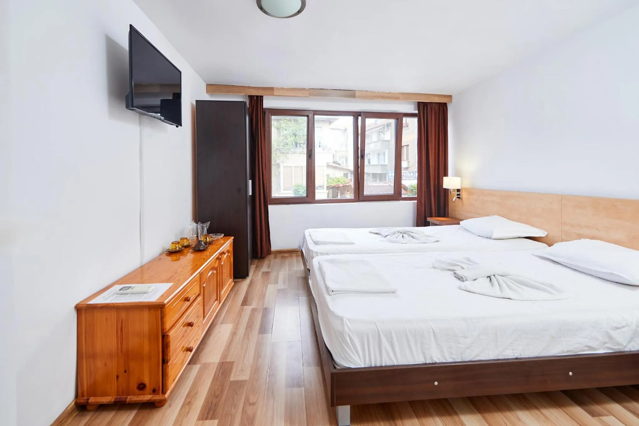 Bed in Hotel Koral