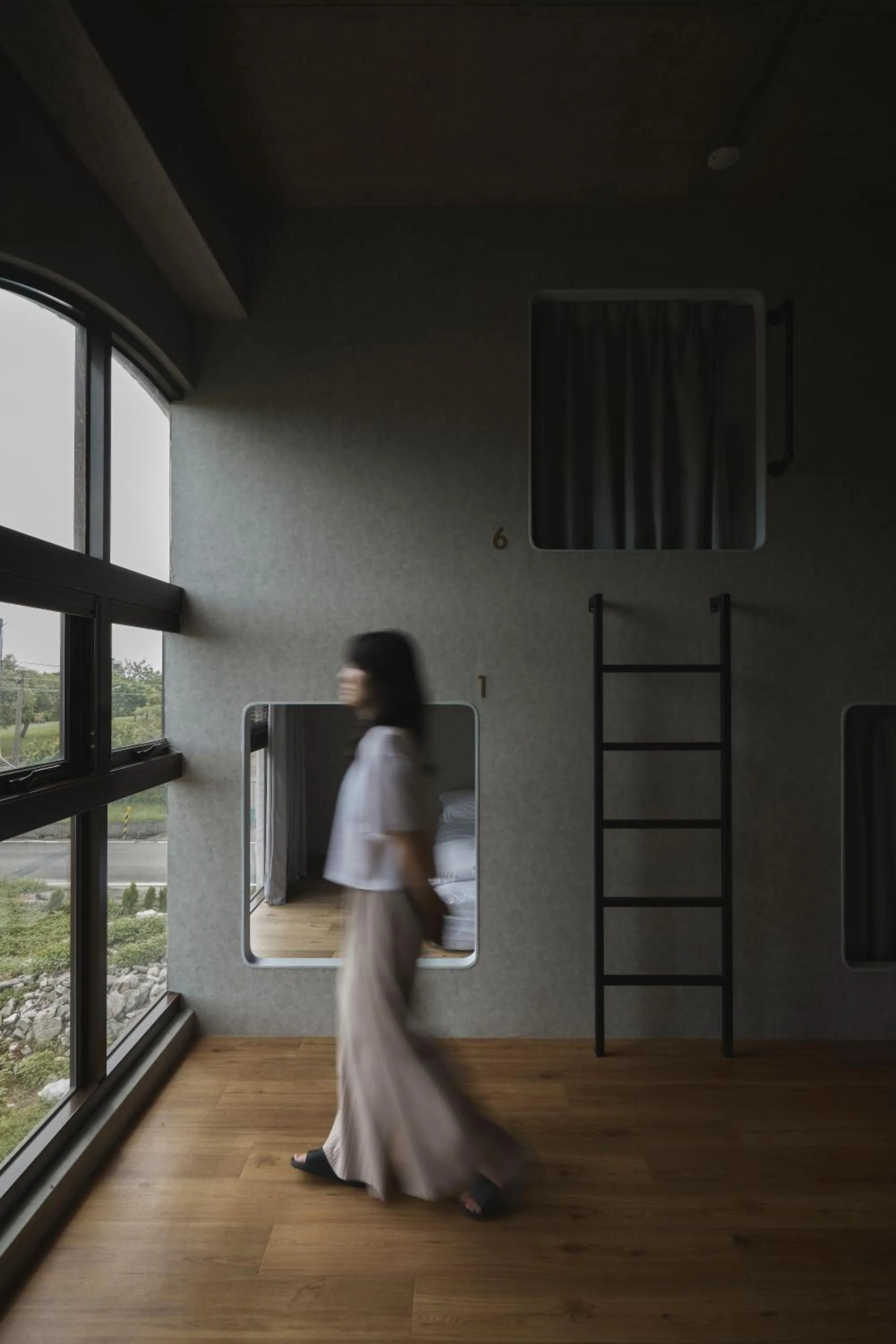 People in Sasa Youth Hostel