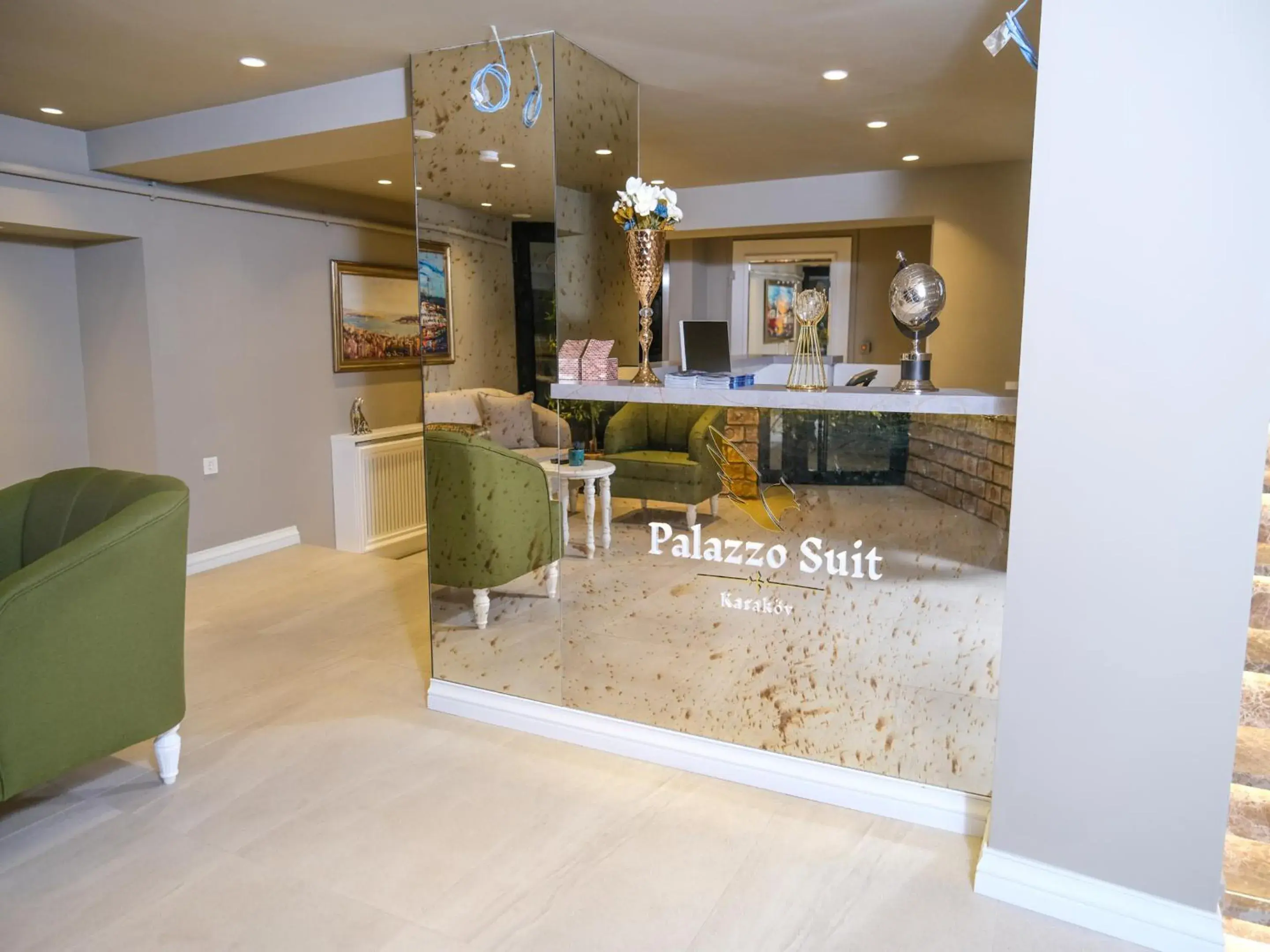 Lobby or reception in Palazzo Suit Karaköy Lobby or reception in Palazzo Suit Karaköy