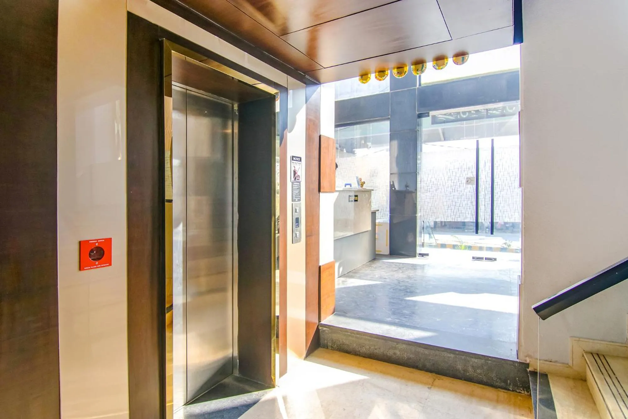 elevator, Bed in FabHotel Prime K9 Crown