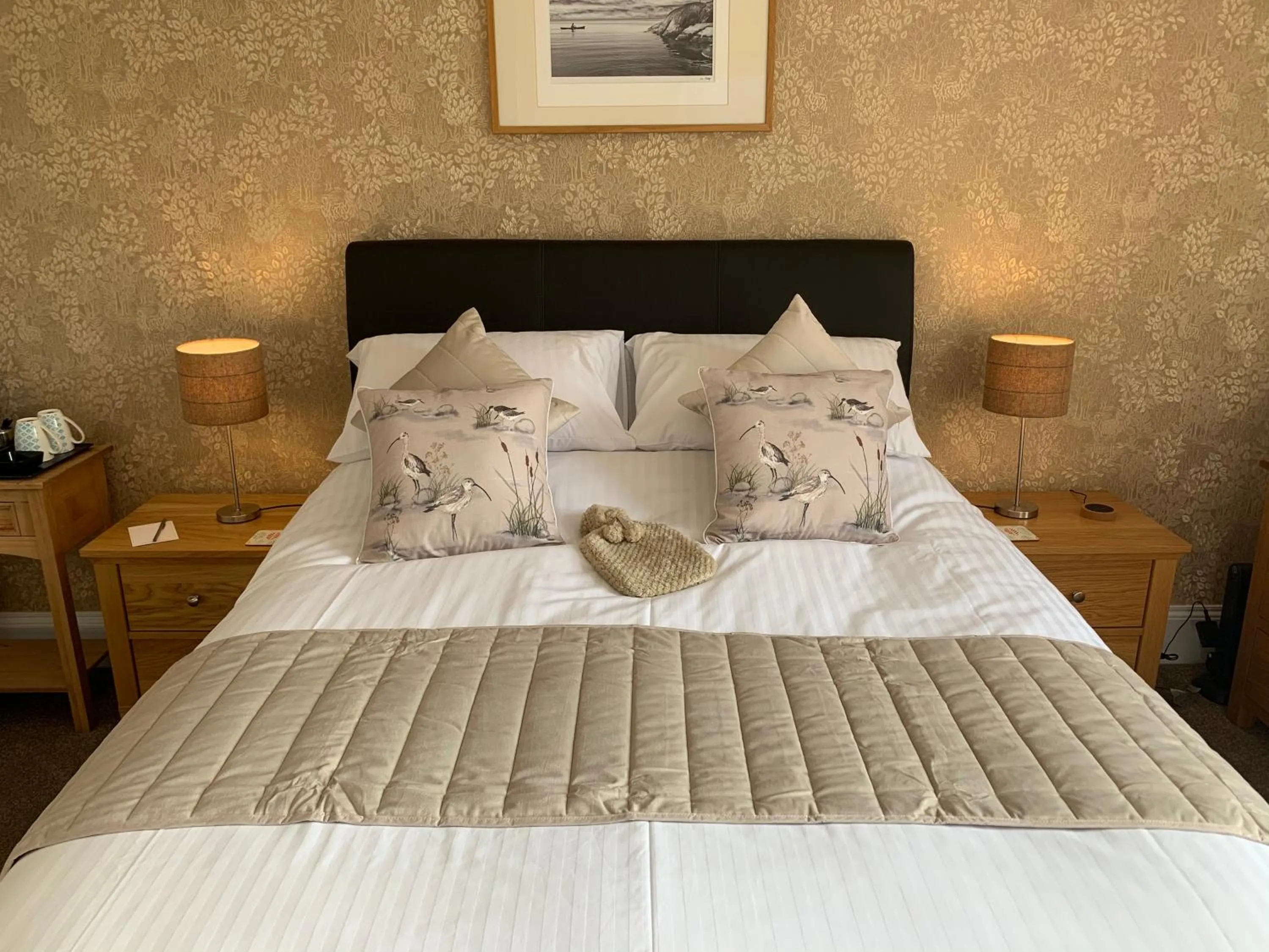 Bed in Morlea Bed & Breakfast