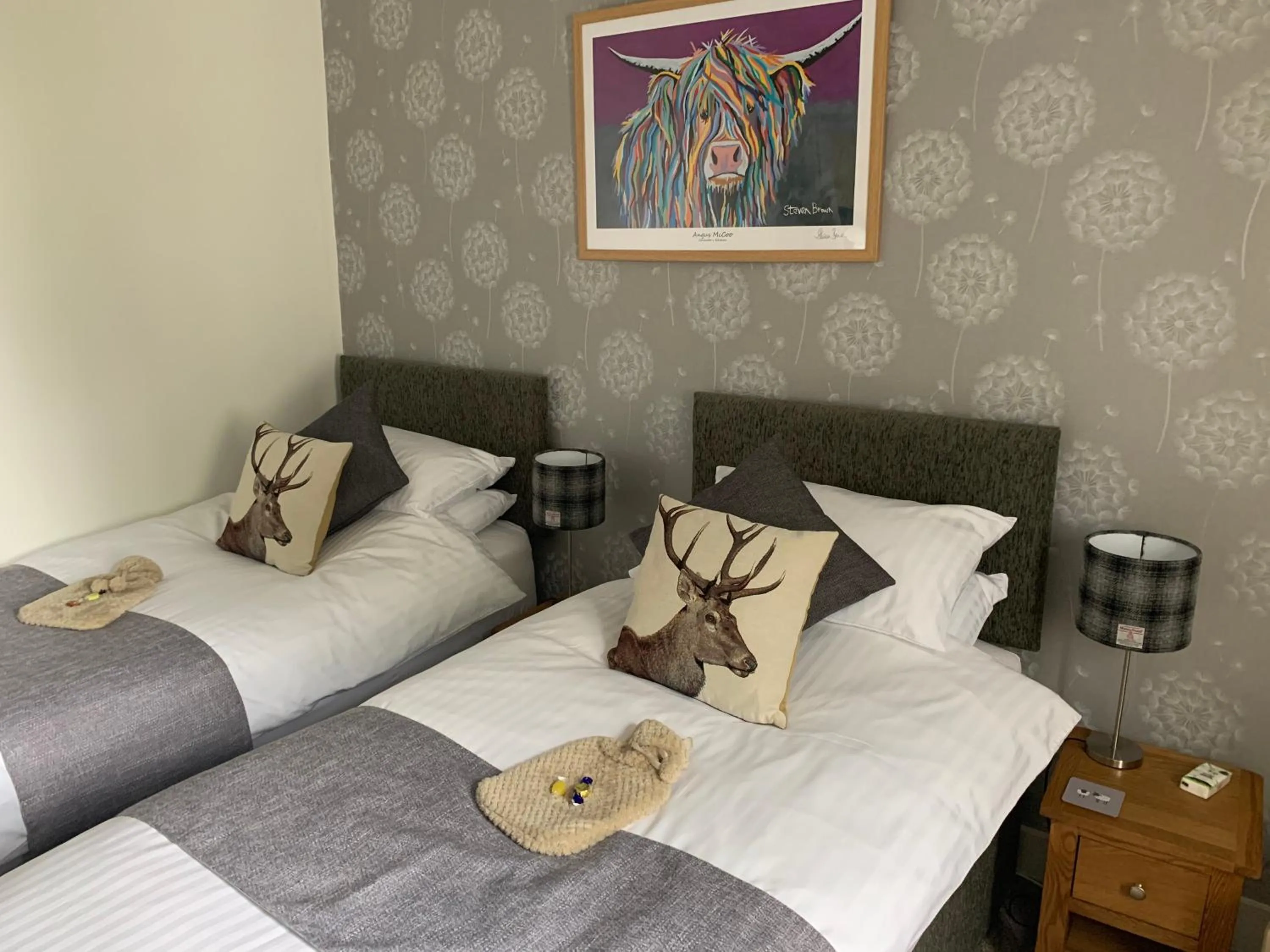 Bed in Morlea Bed & Breakfast