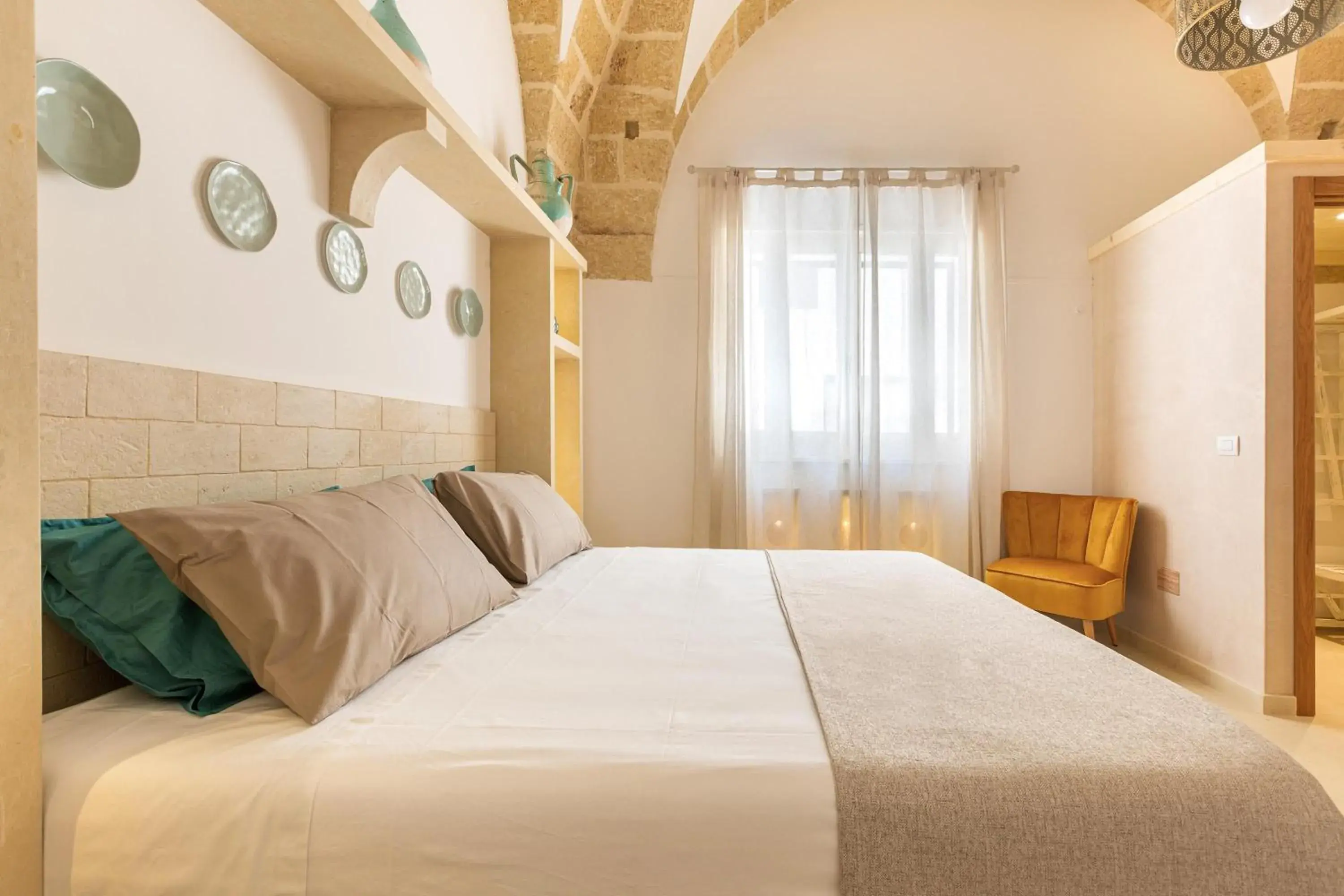 Superior King Room in Le Mule Suite and Rooms - Specchia Superior King Room in Le Mule Suite and Rooms - Specchia