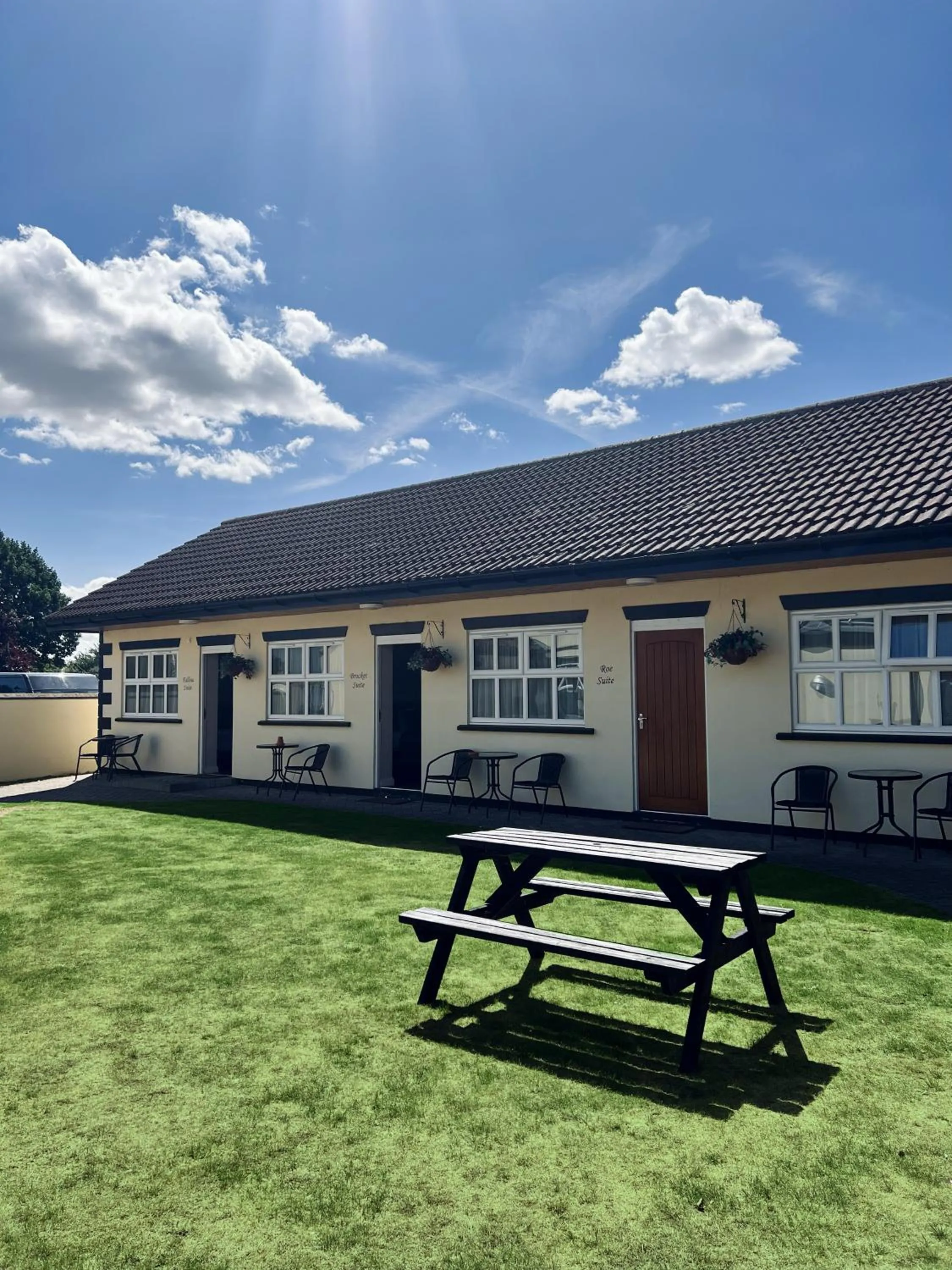 Garden in The Reindeer Inn