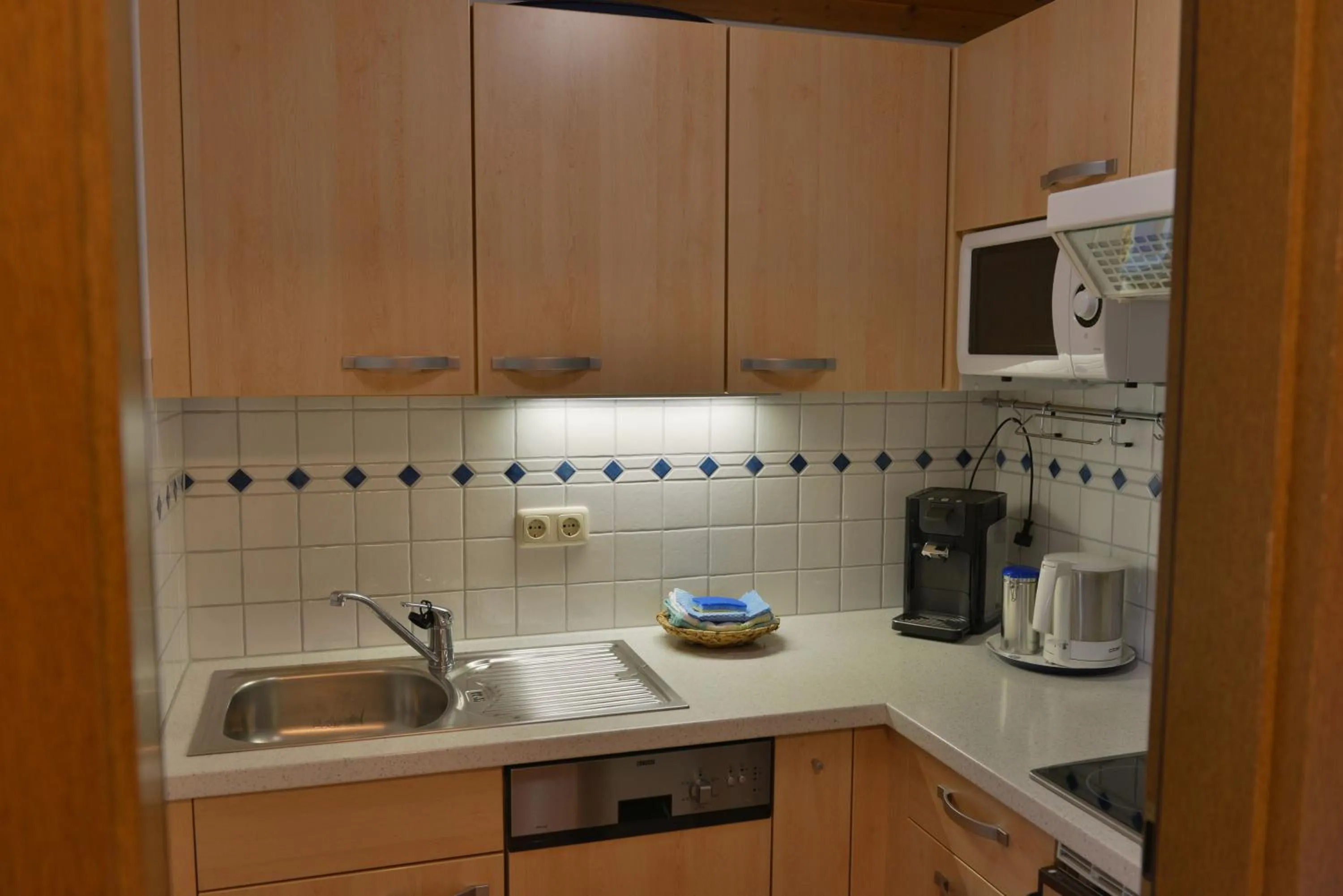 Kitchen or kitchenette in Bergführer-Hüsle
