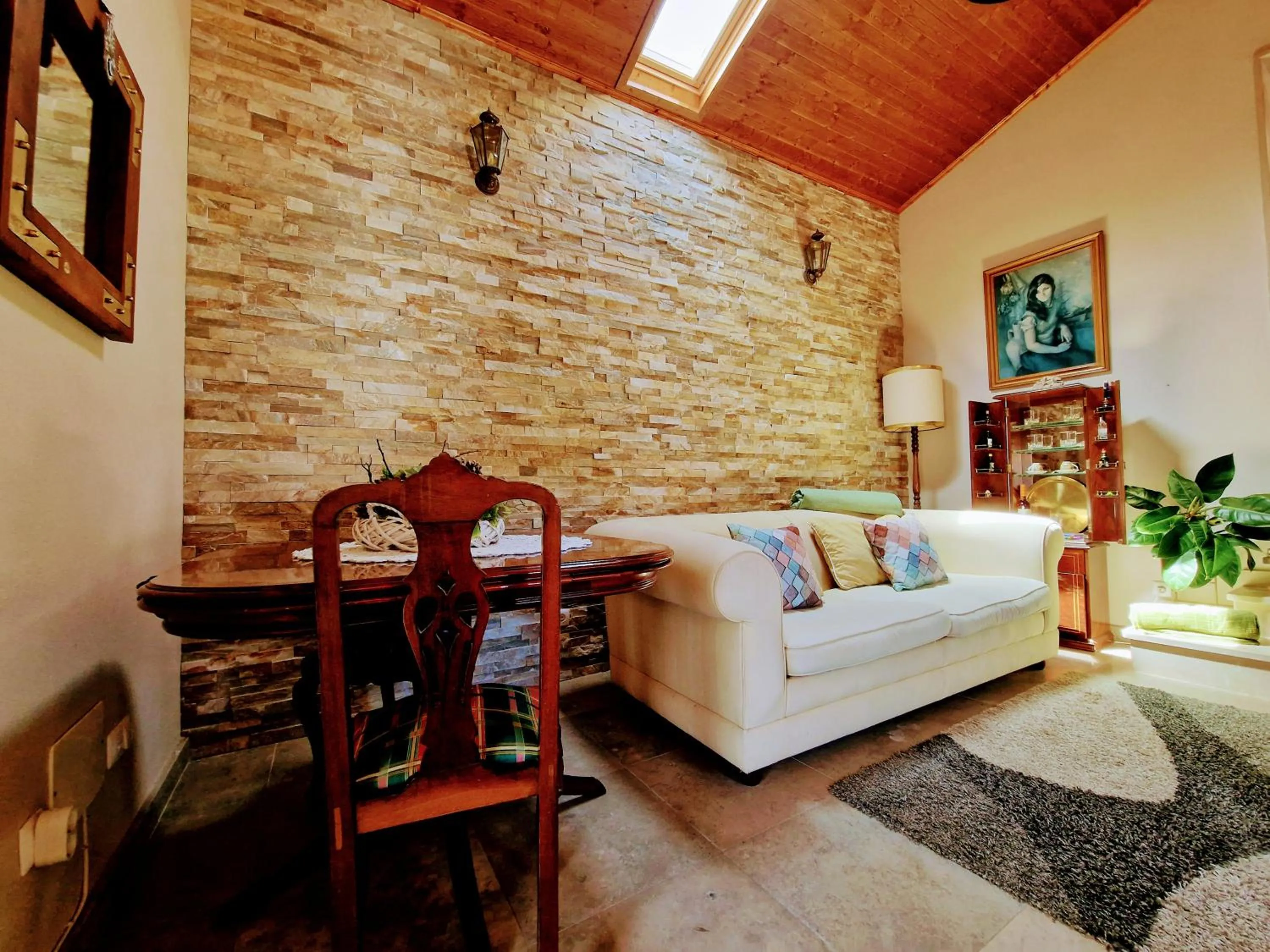 Living room, Bed in Casa das Azenhas by Lisbon Village Apartments