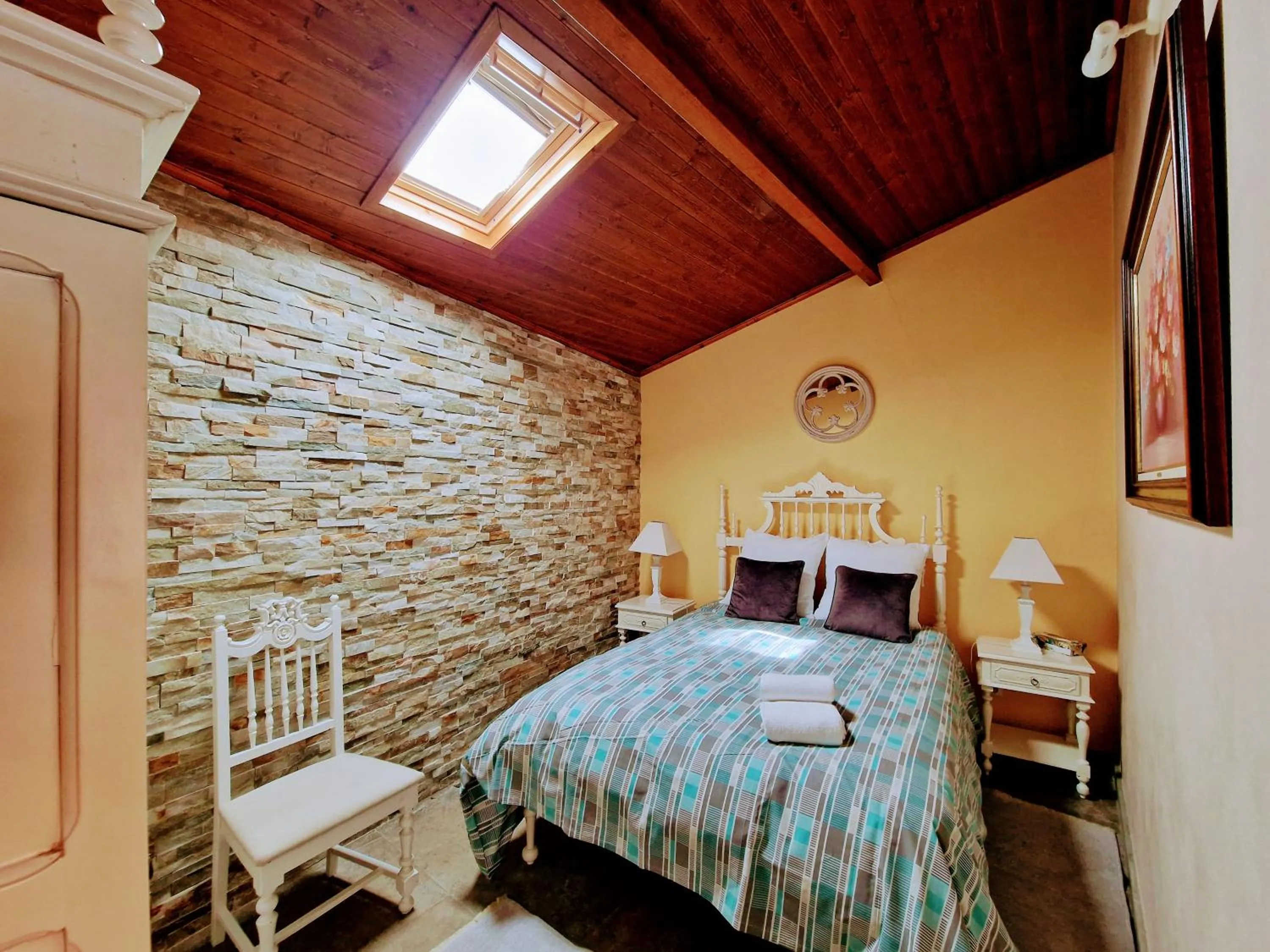 Bedroom, Bed in Casa das Azenhas by Lisbon Village Apartments