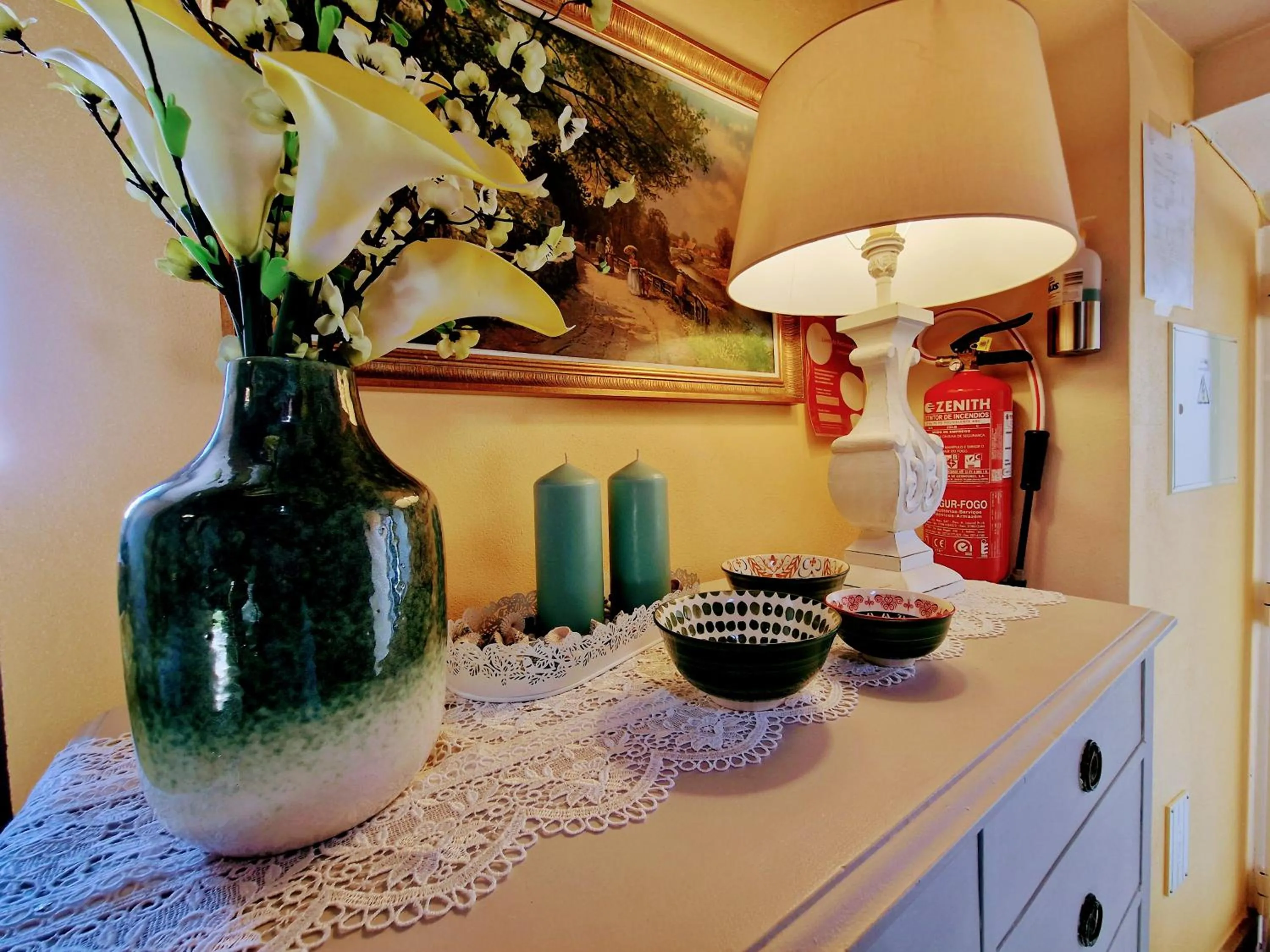 Decorative detail in Casa das Azenhas by Lisbon Village Apartments