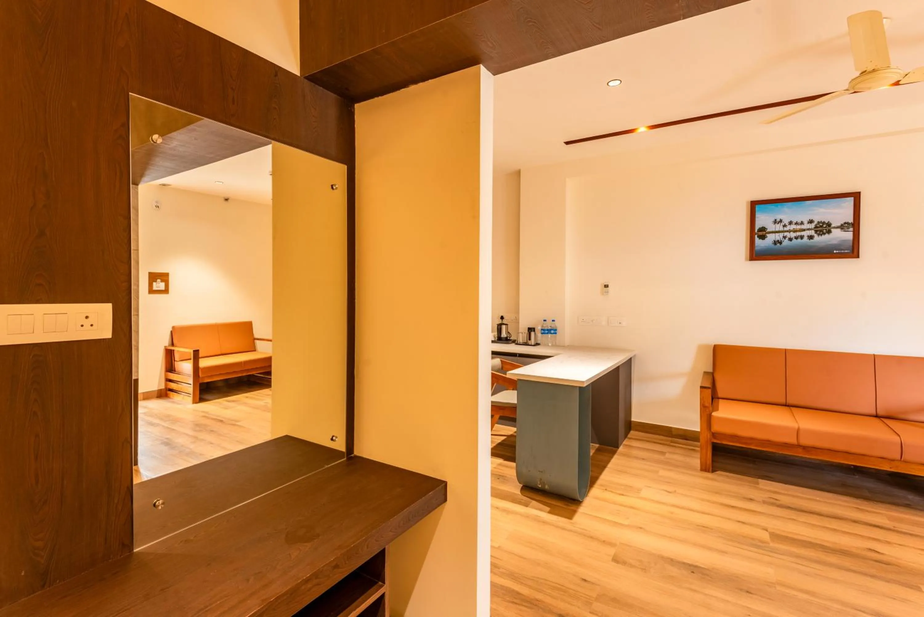 Bed in Hotel Stay Bella Kozhikode