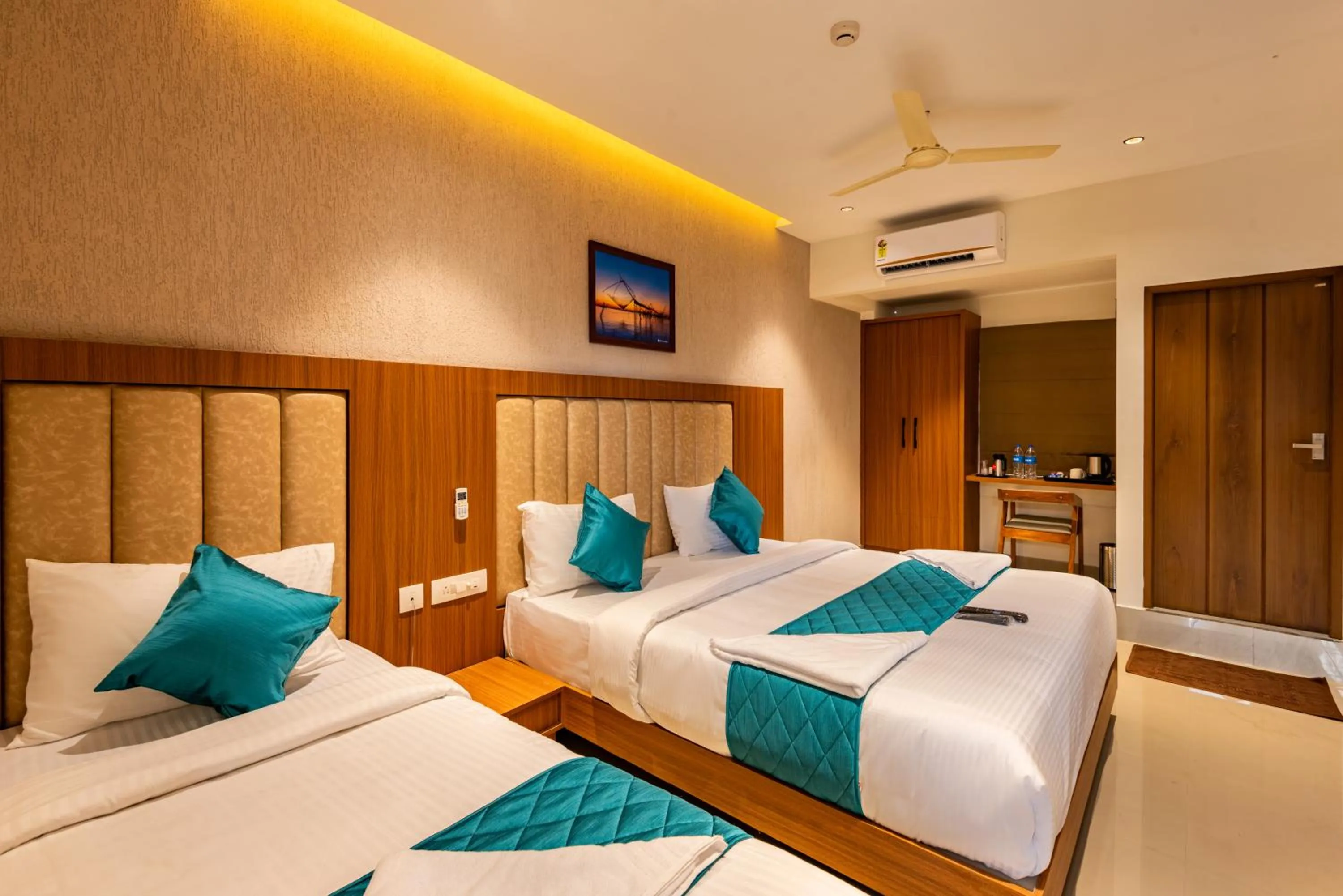 Bedroom, Bed in Hotel Stay Bella Kozhikode