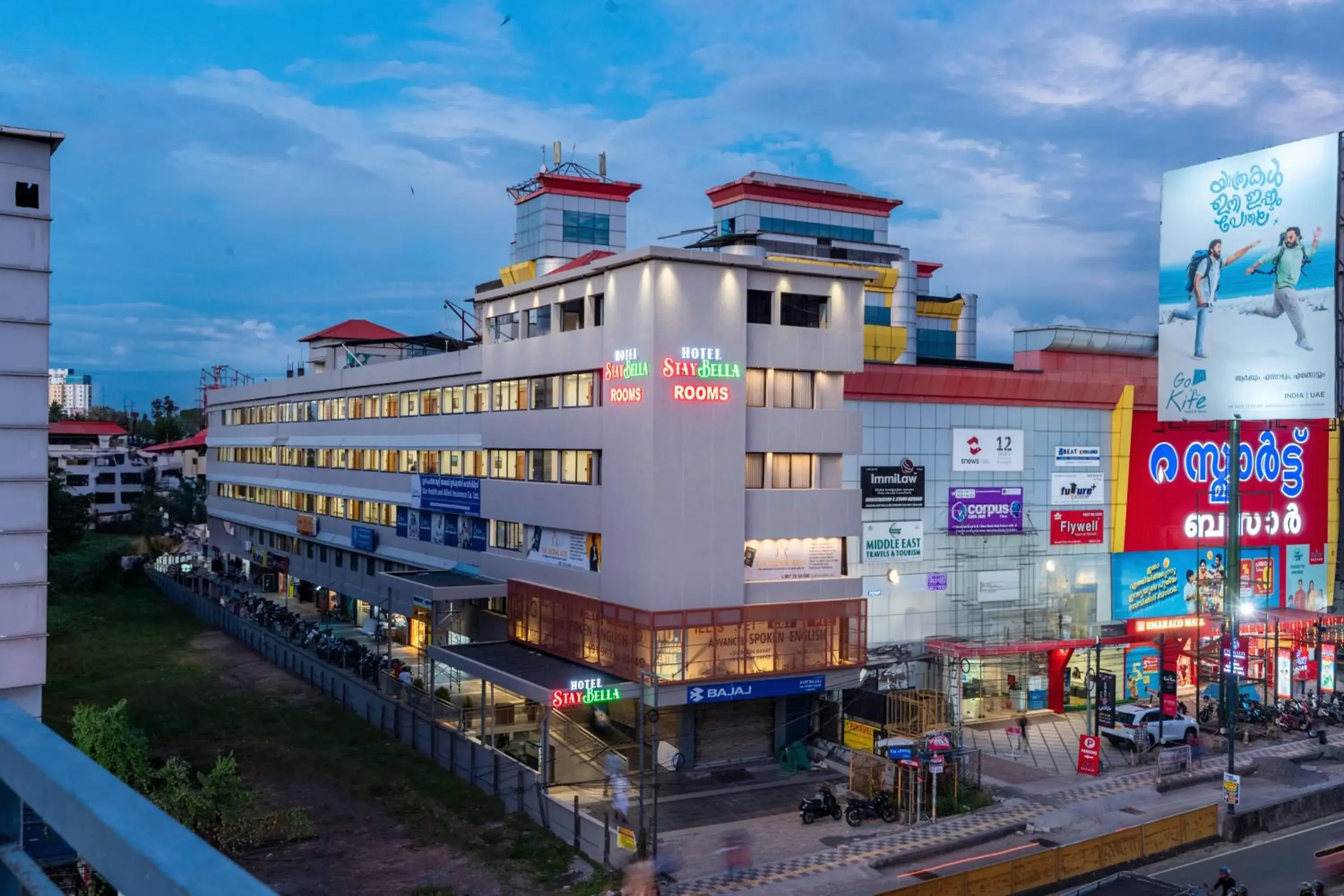Property building in Hotel Stay Bella Kozhikode Property building in Hotel Stay Bella Kozhikode