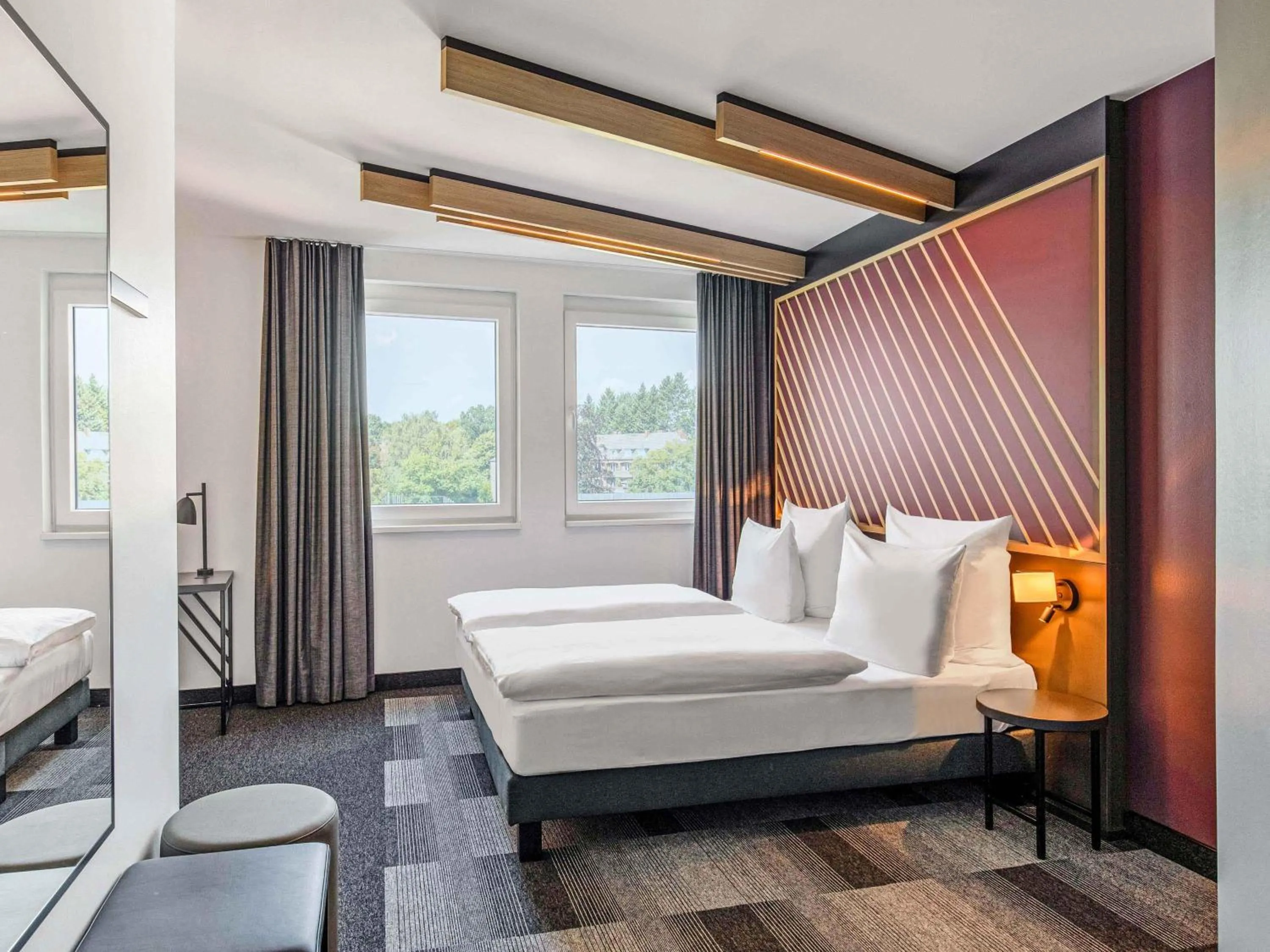 Bed in B&B Hotel Hamburg-Nord