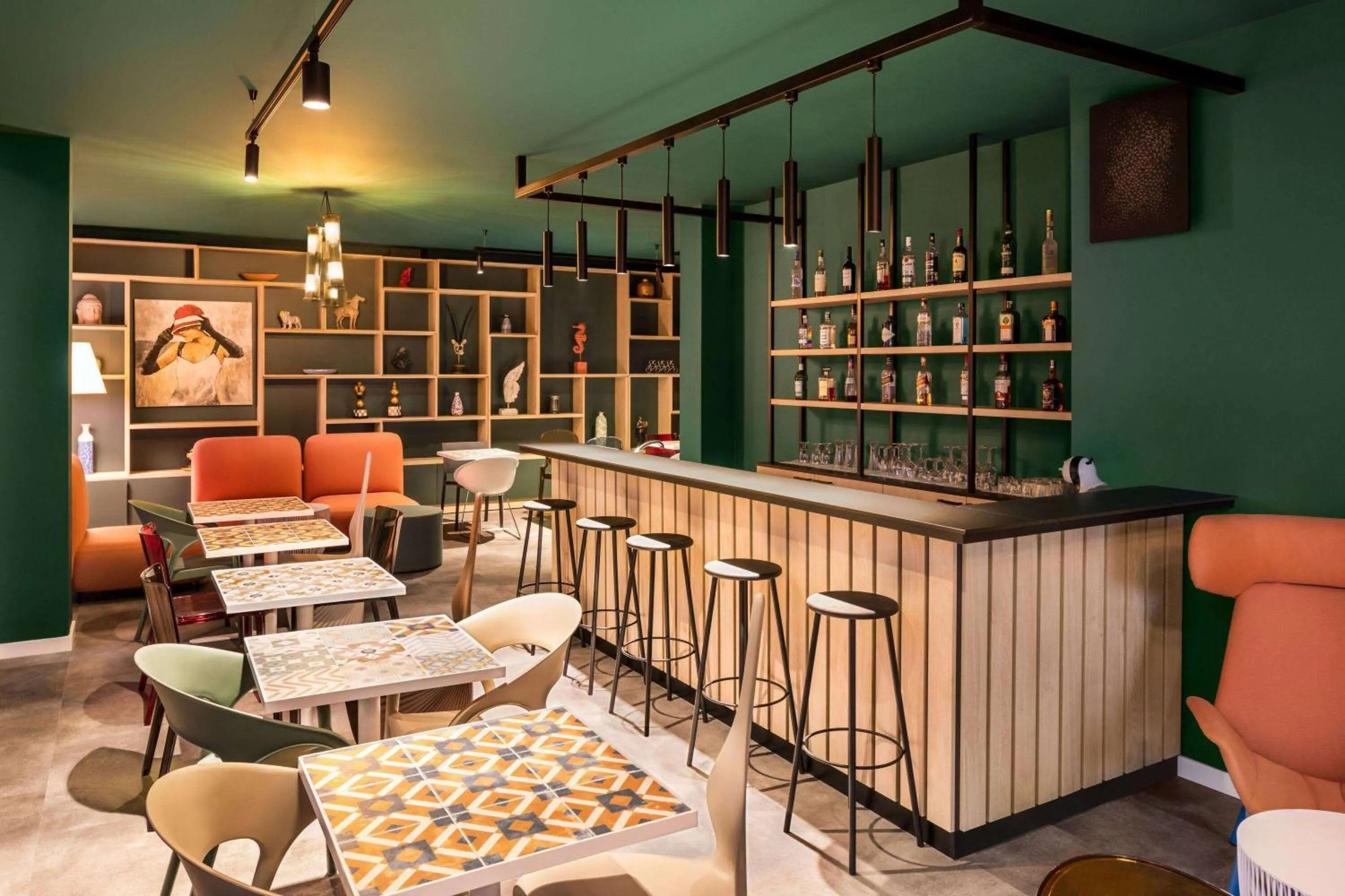 Lobby or reception in QUADRO Hotel