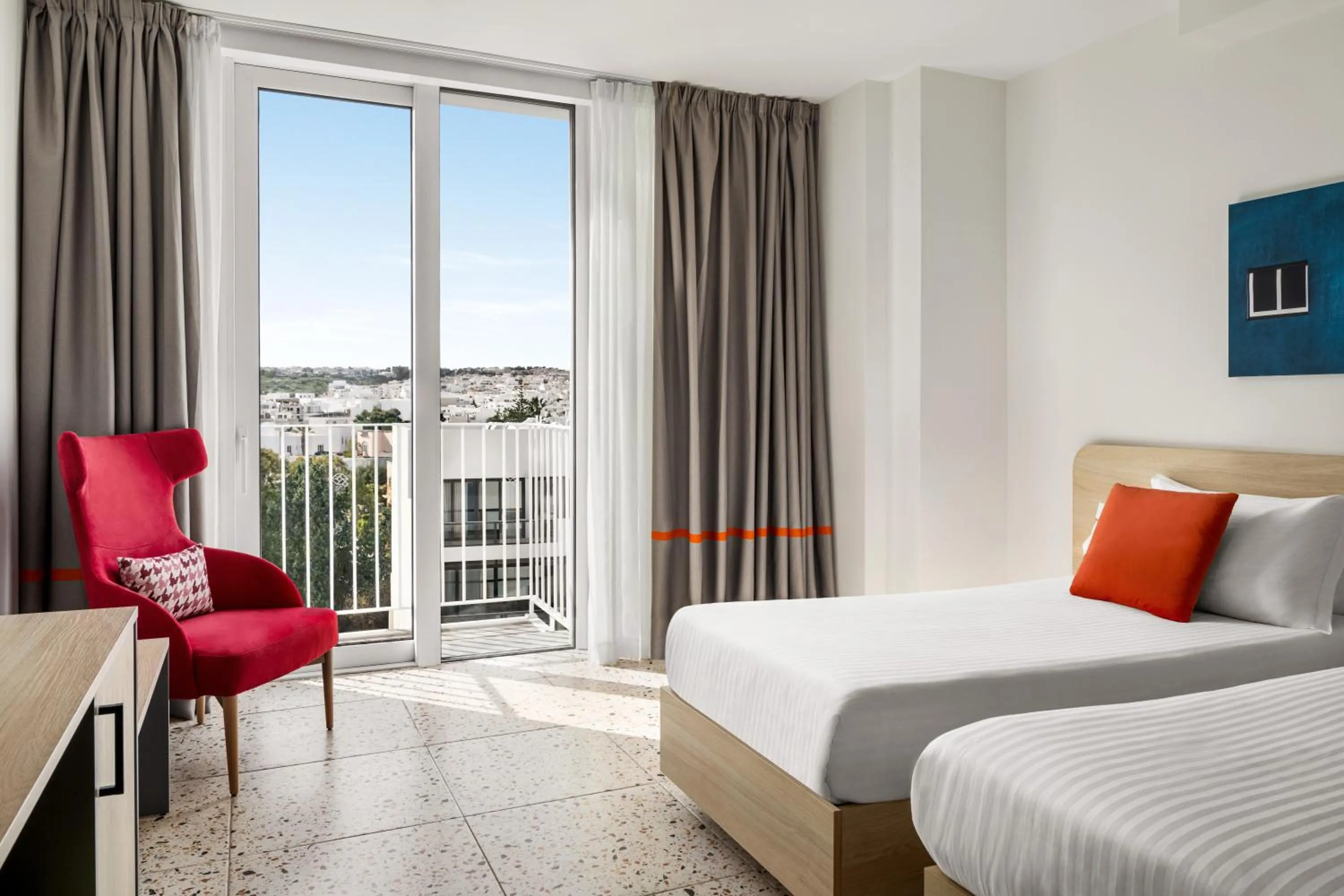 Bedroom in QUADRO Hotel