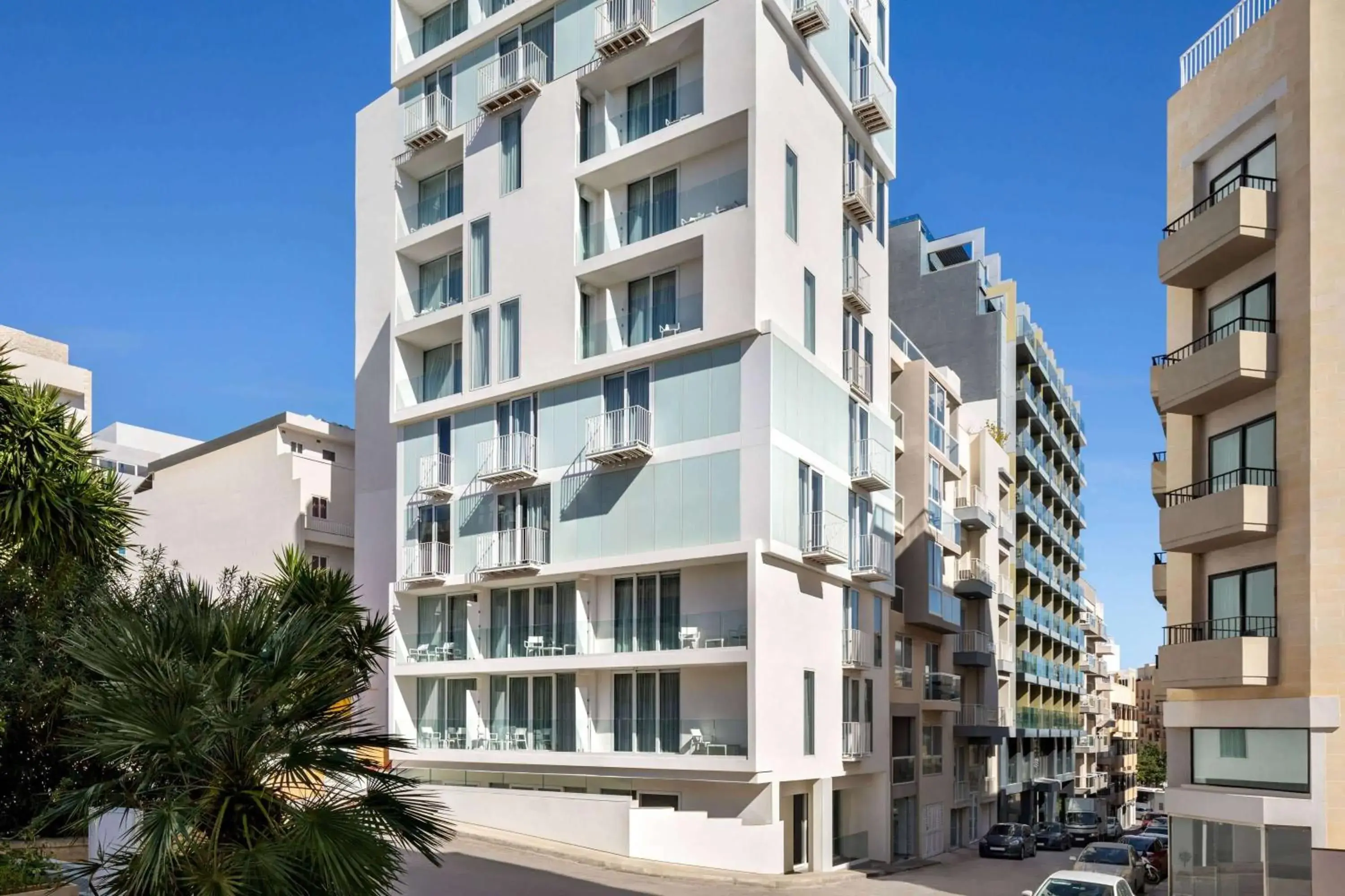 Property building in QUADRO Hotel Property building in QUADRO Hotel