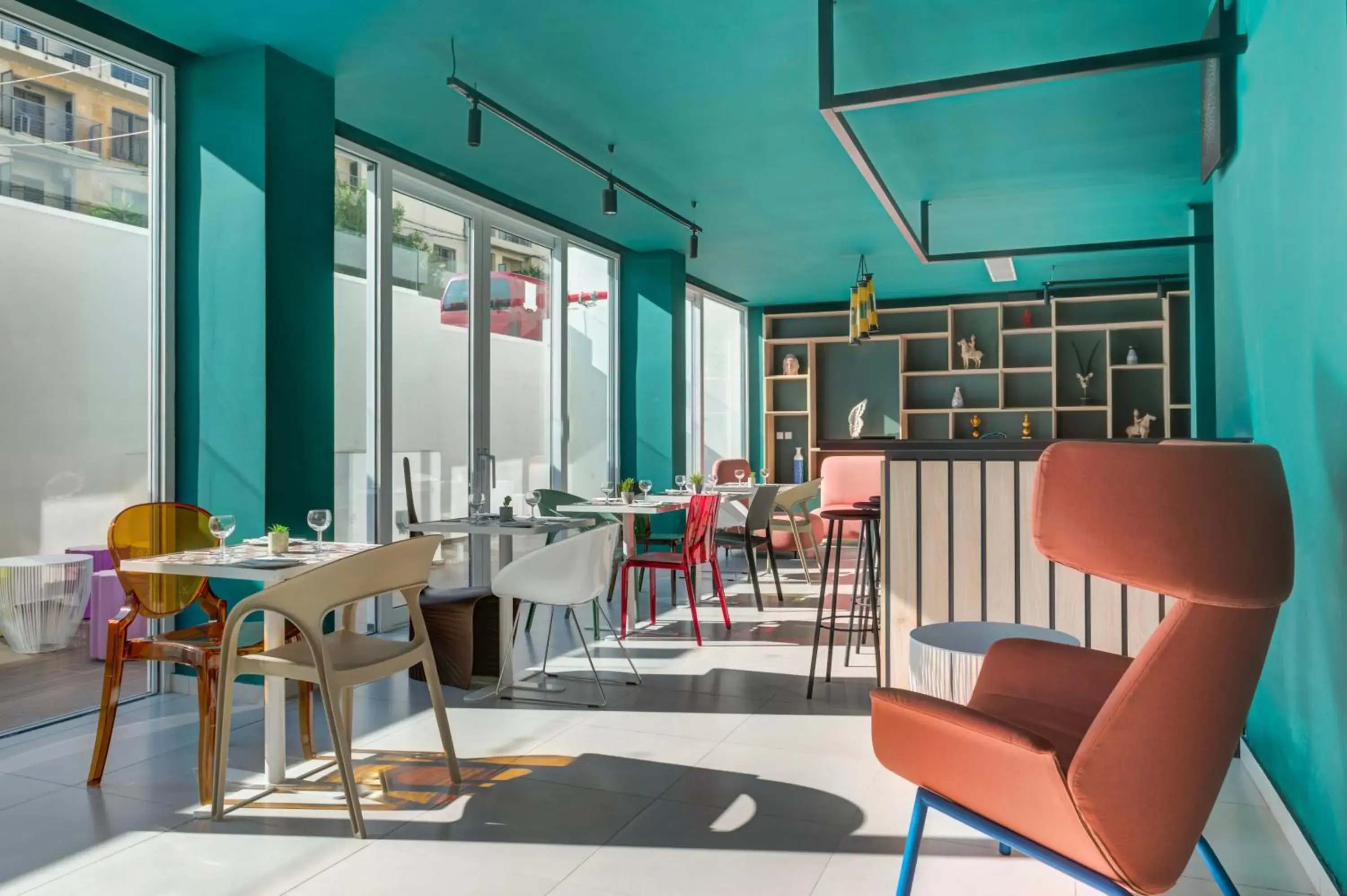 Lounge or bar in QUADRO Hotel Lounge or bar in QUADRO Hotel