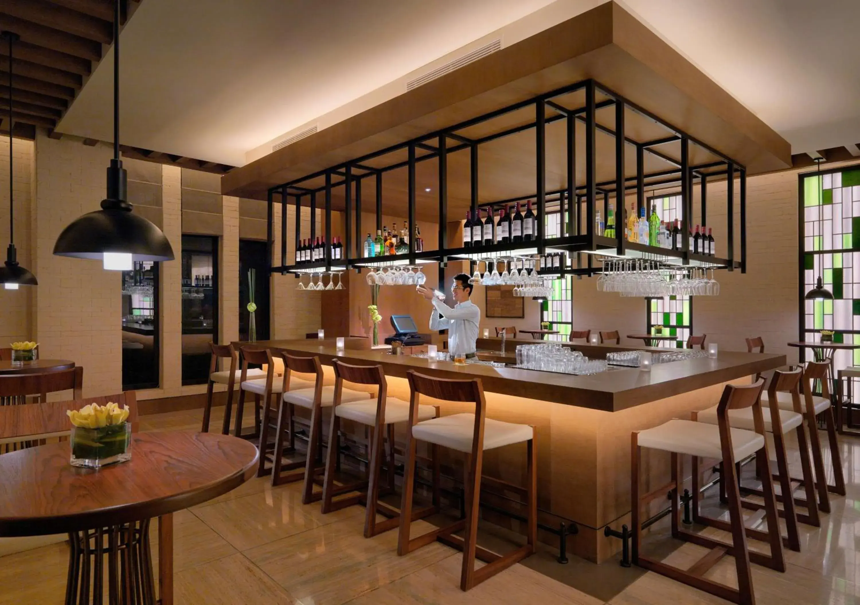 Lounge or bar in Hyatt Regency Chongming Lounge or bar in Hyatt Regency Chongming