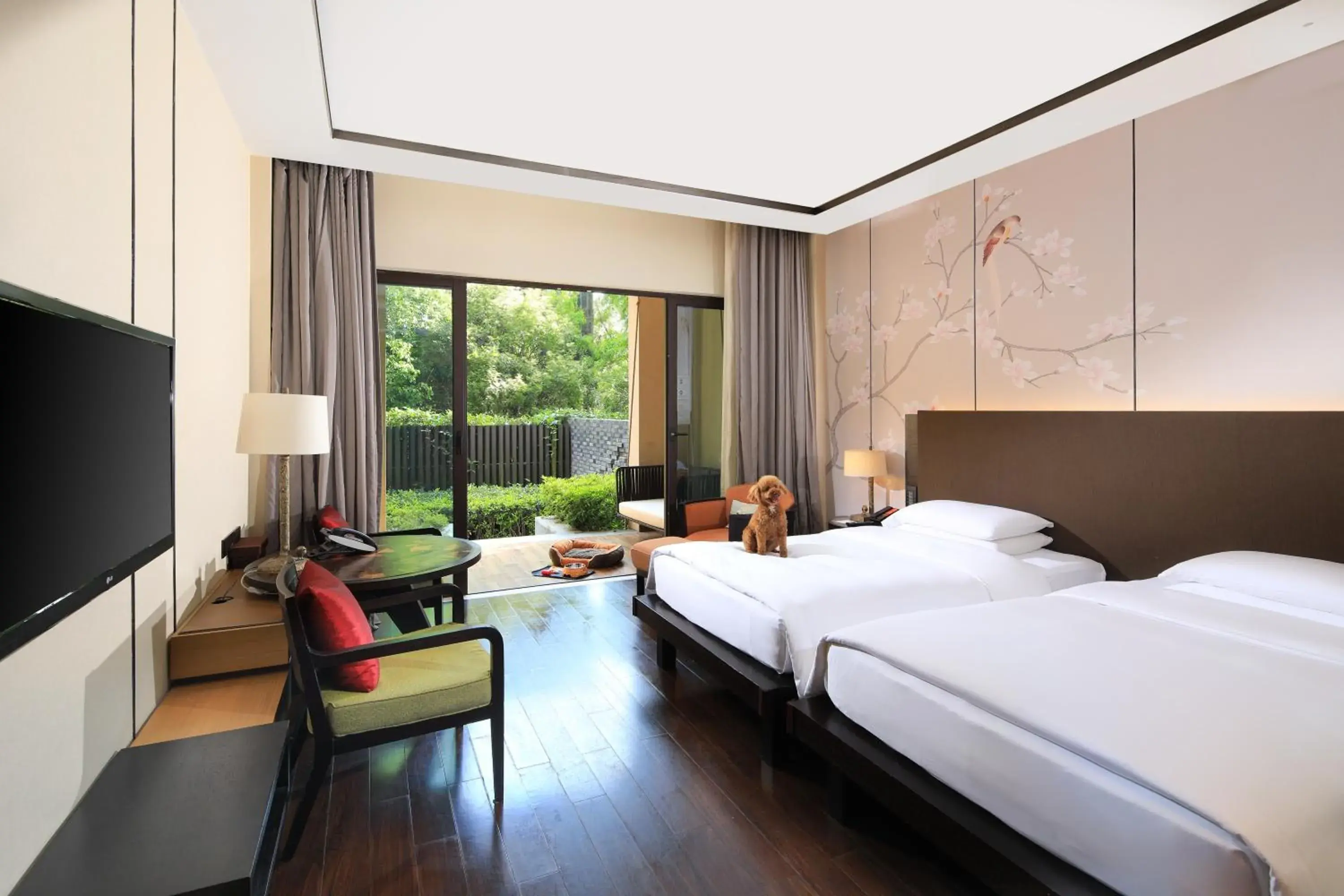 Bed in Hyatt Regency Chongming Bed in Hyatt Regency Chongming