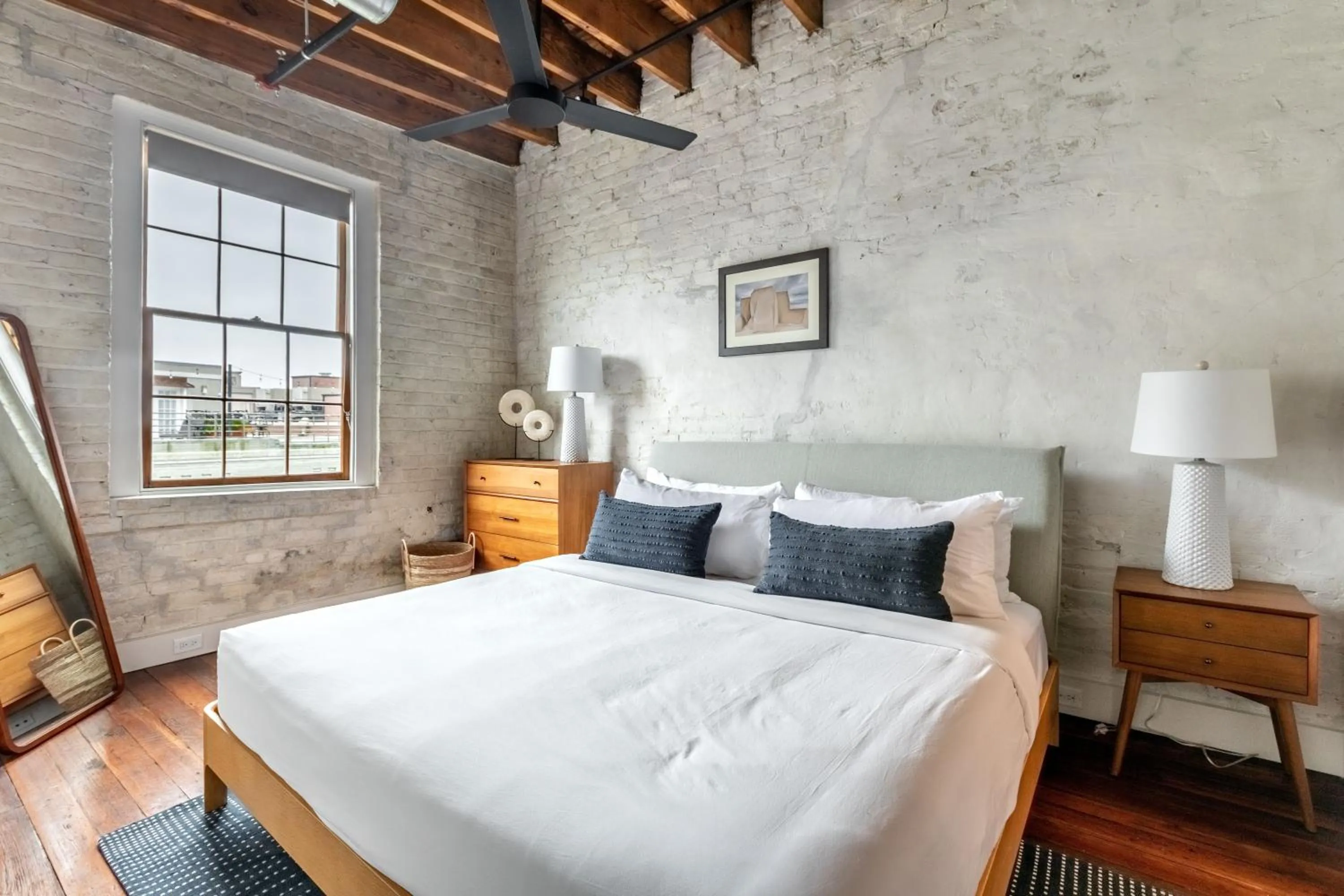 Bedroom, Bed in Ironworks Building