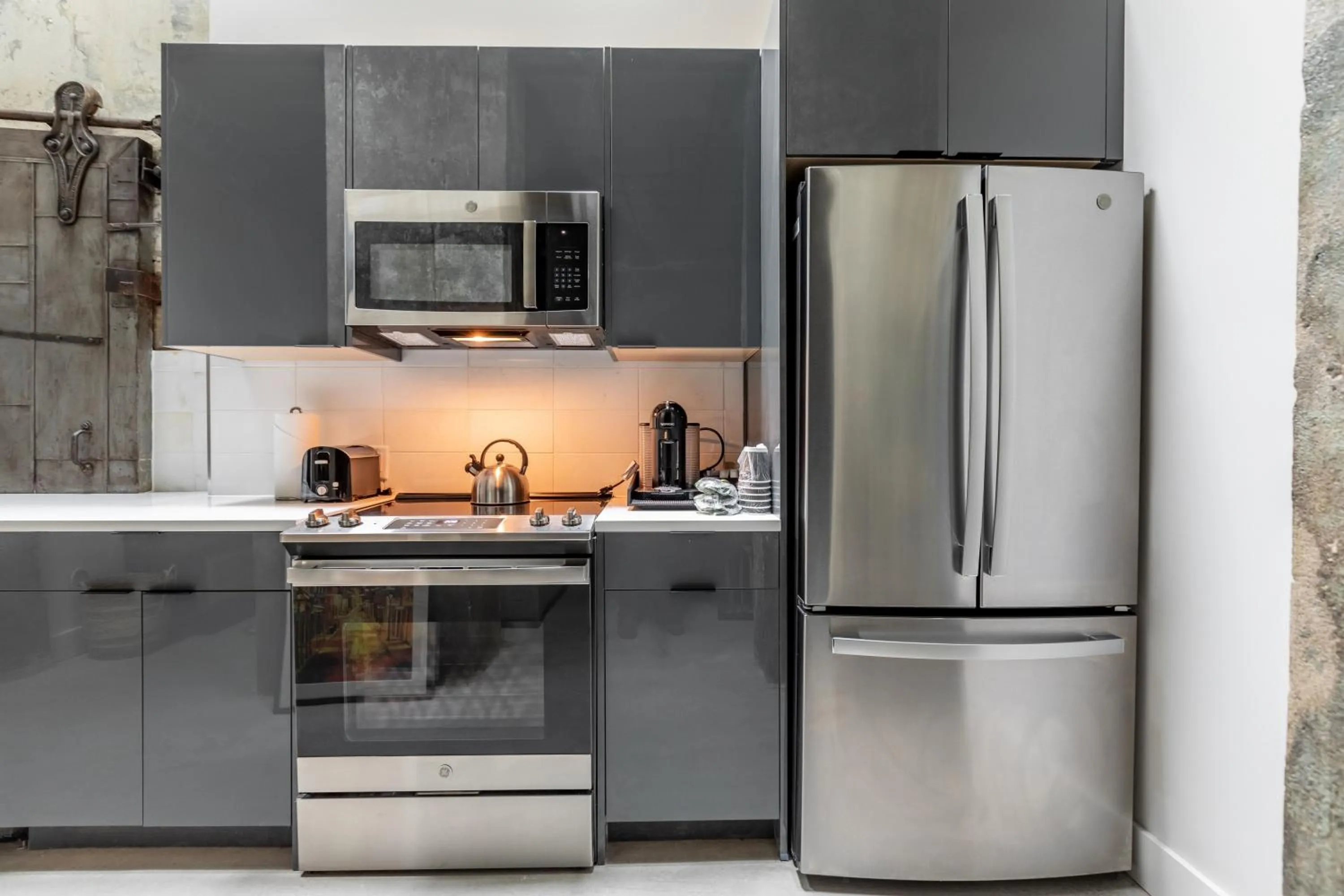 Kitchen or kitchenette in Ironworks Building