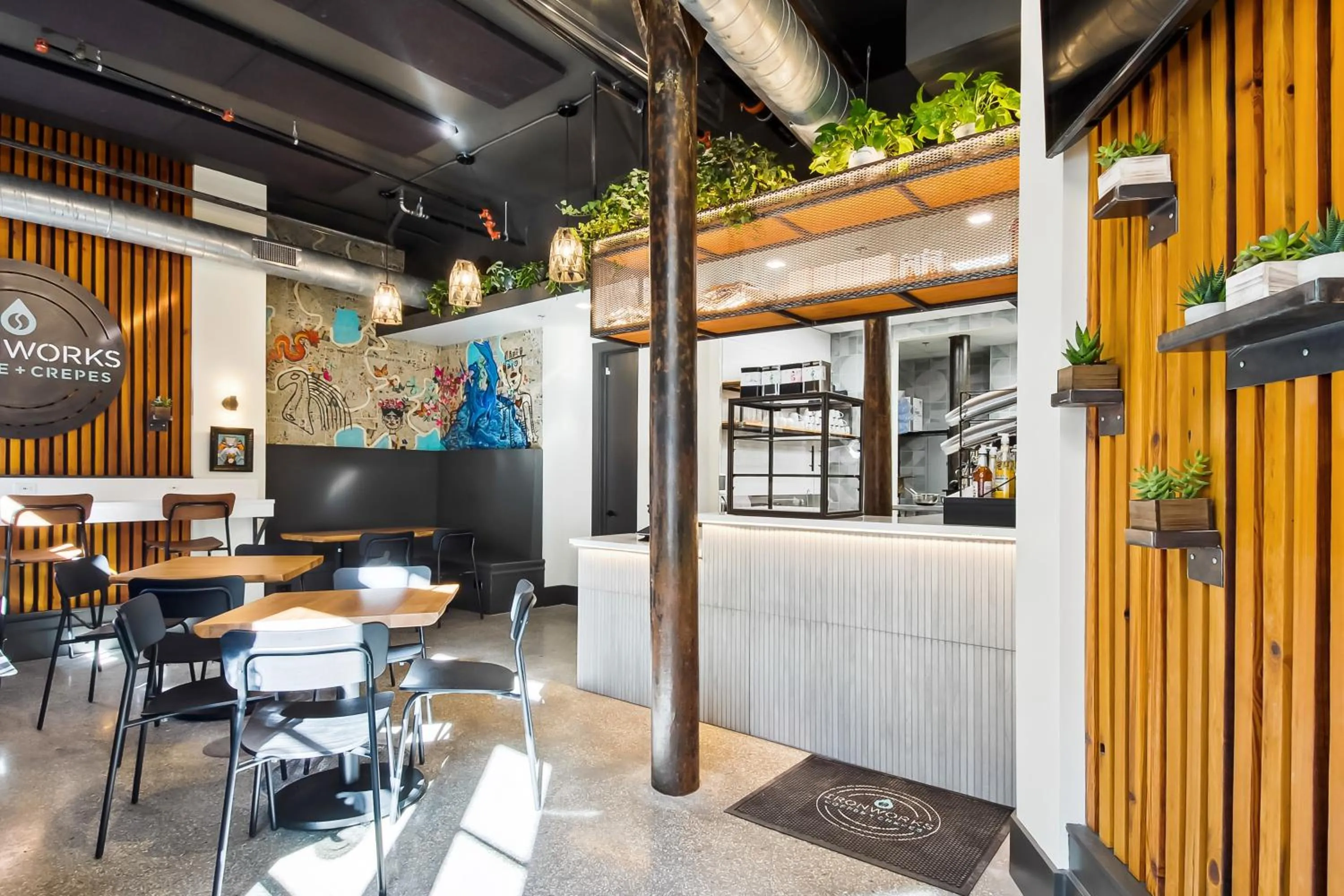 Restaurant/places to eat in Ironworks Building