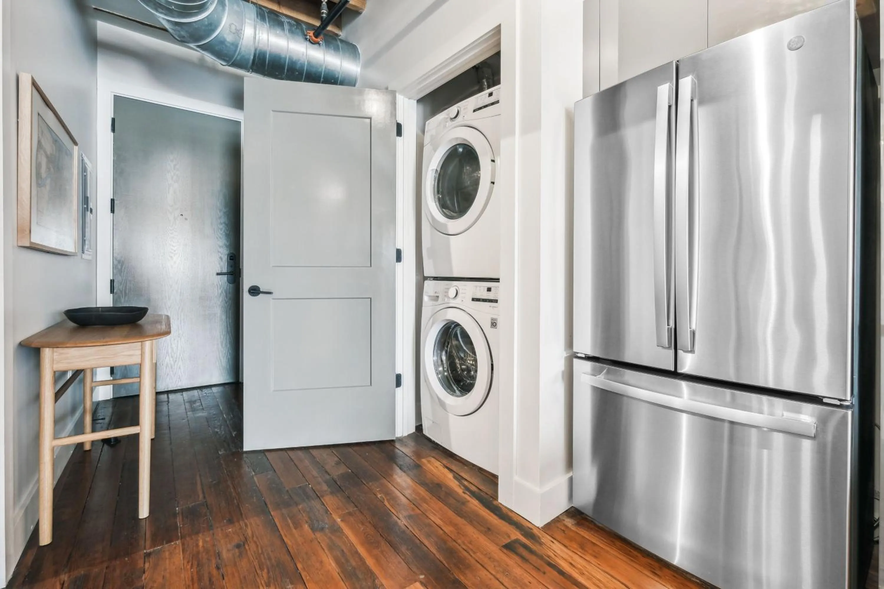 washing machine in Ironworks Building