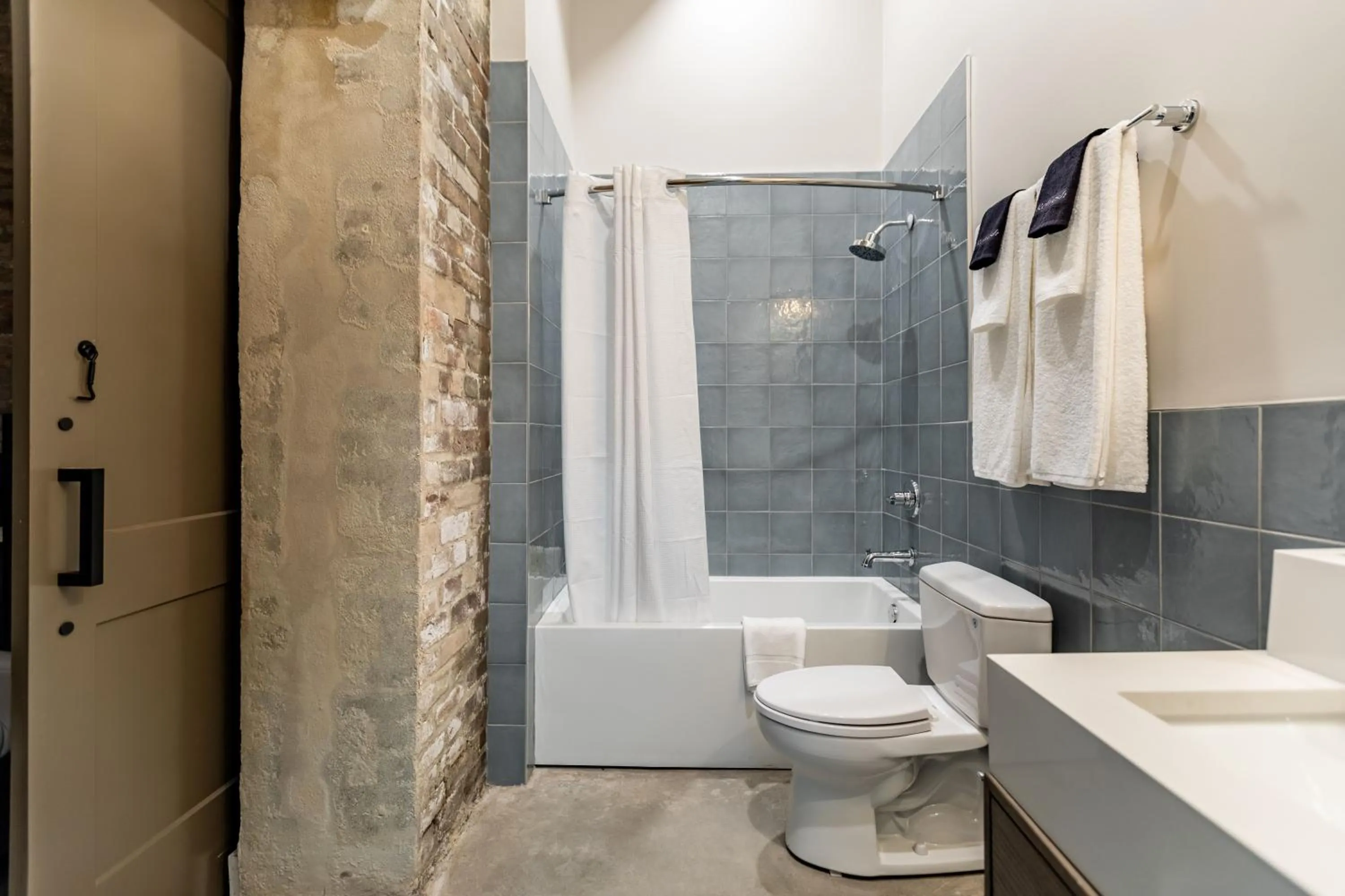 Bathroom in Ironworks Building