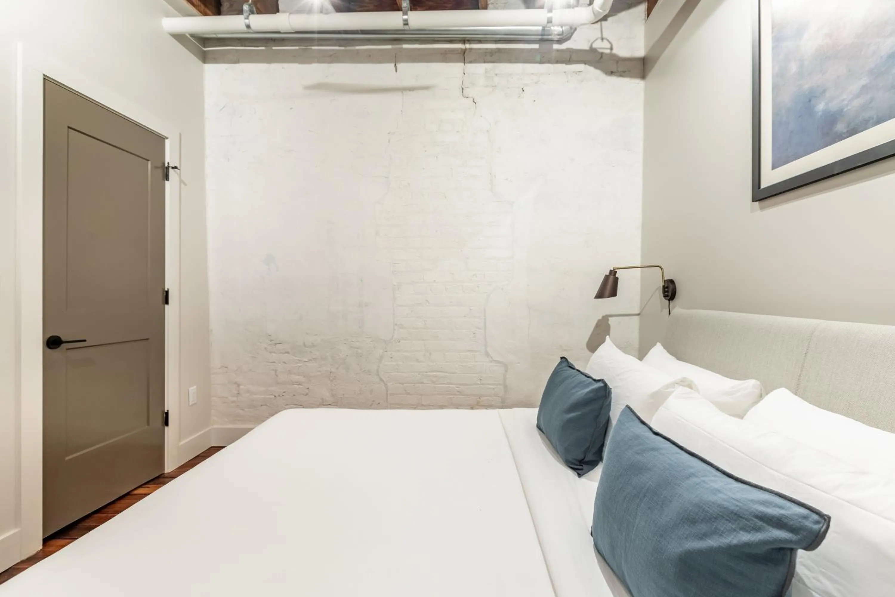 Bedroom, Bed in Ironworks Building