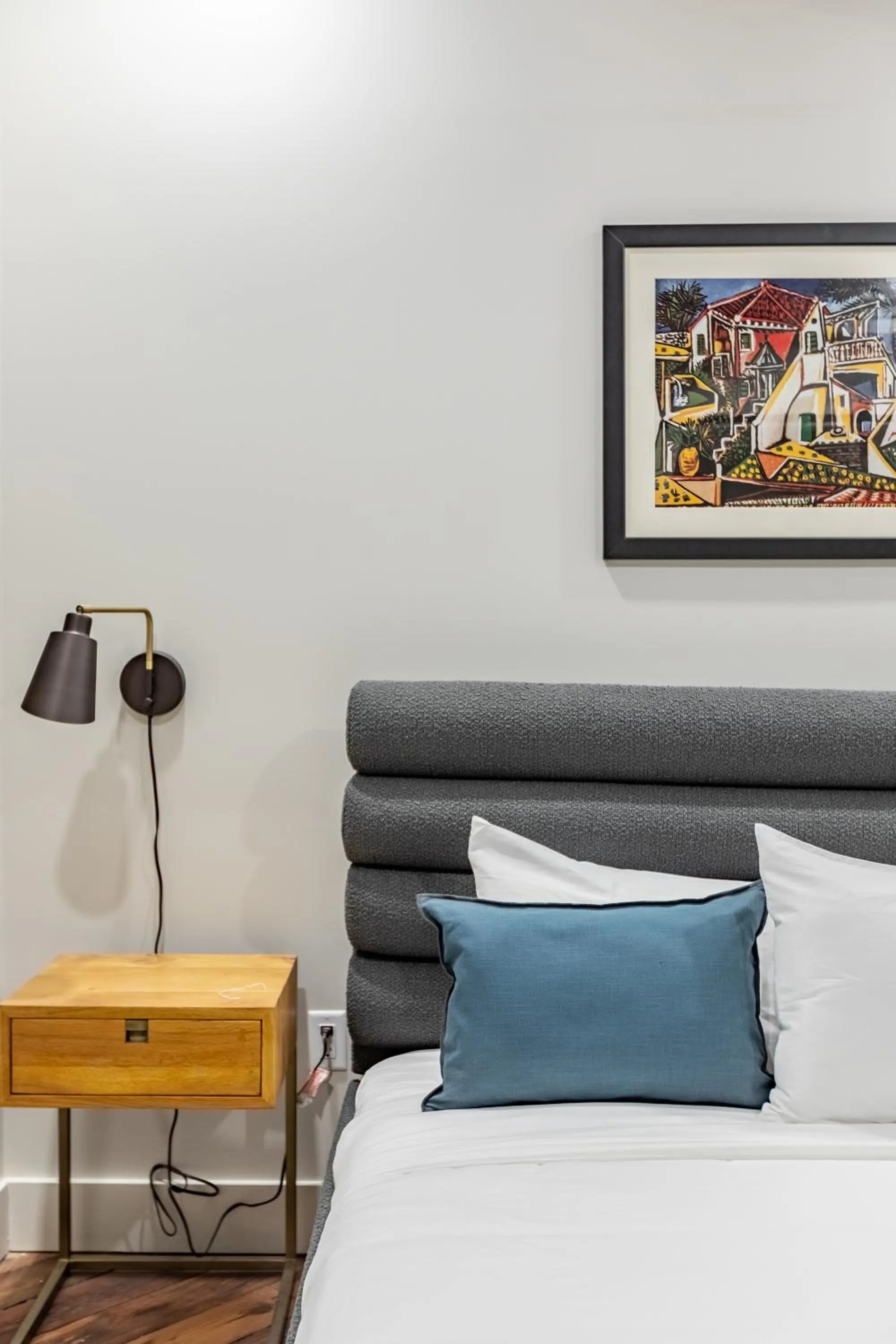 Bedroom, Bed in Ironworks Building