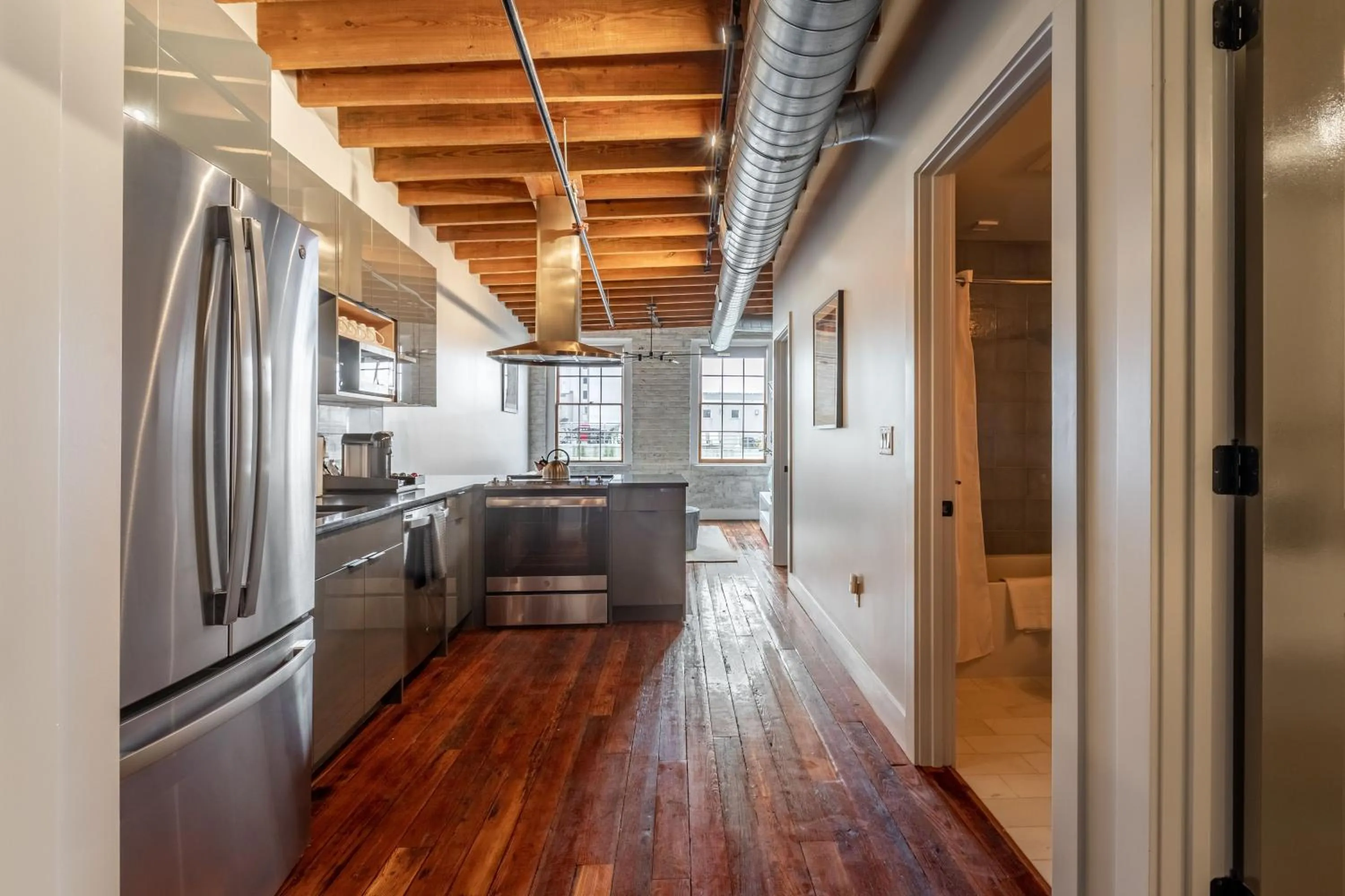 Kitchen or kitchenette in Ironworks Building