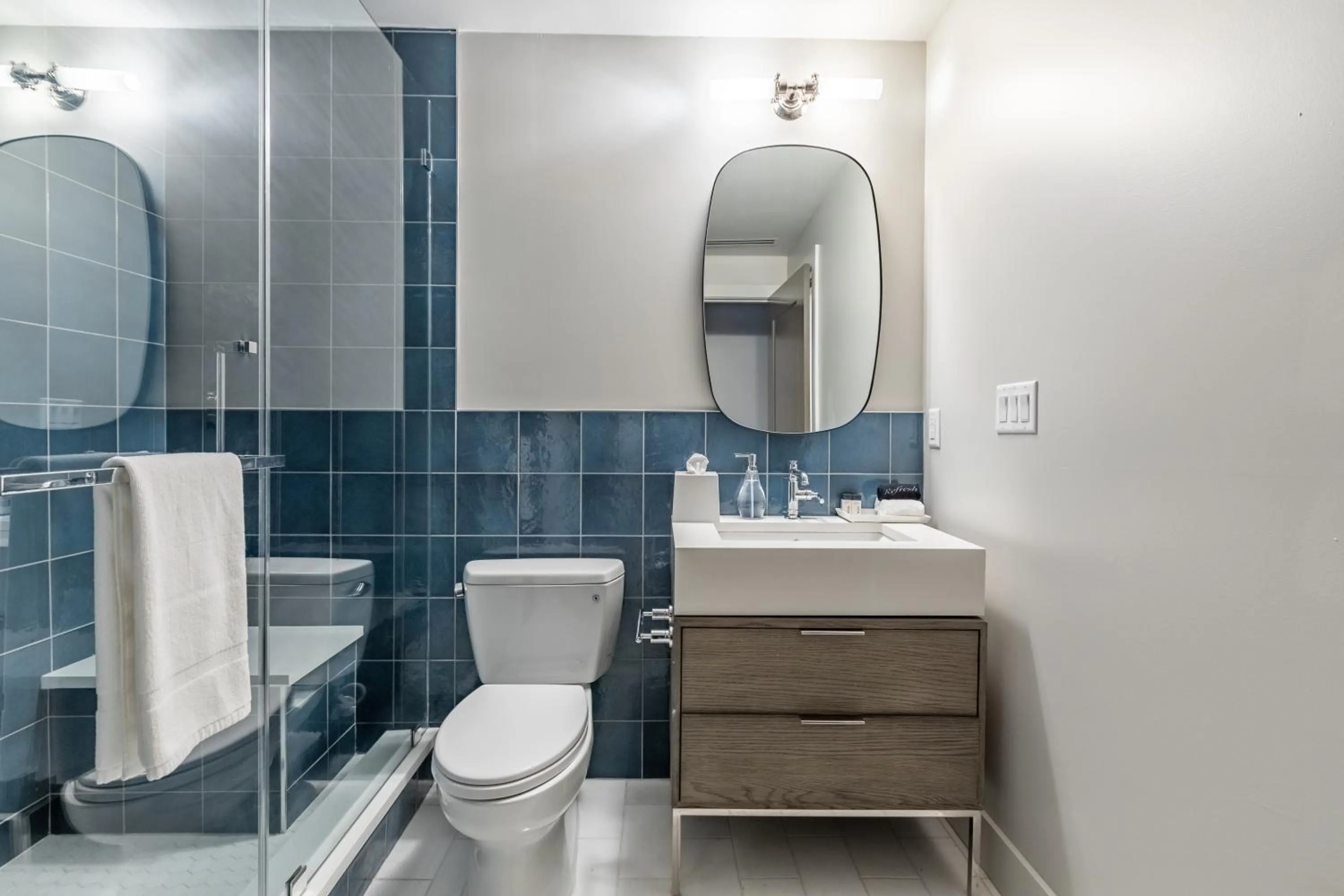 Bathroom in Ironworks Building