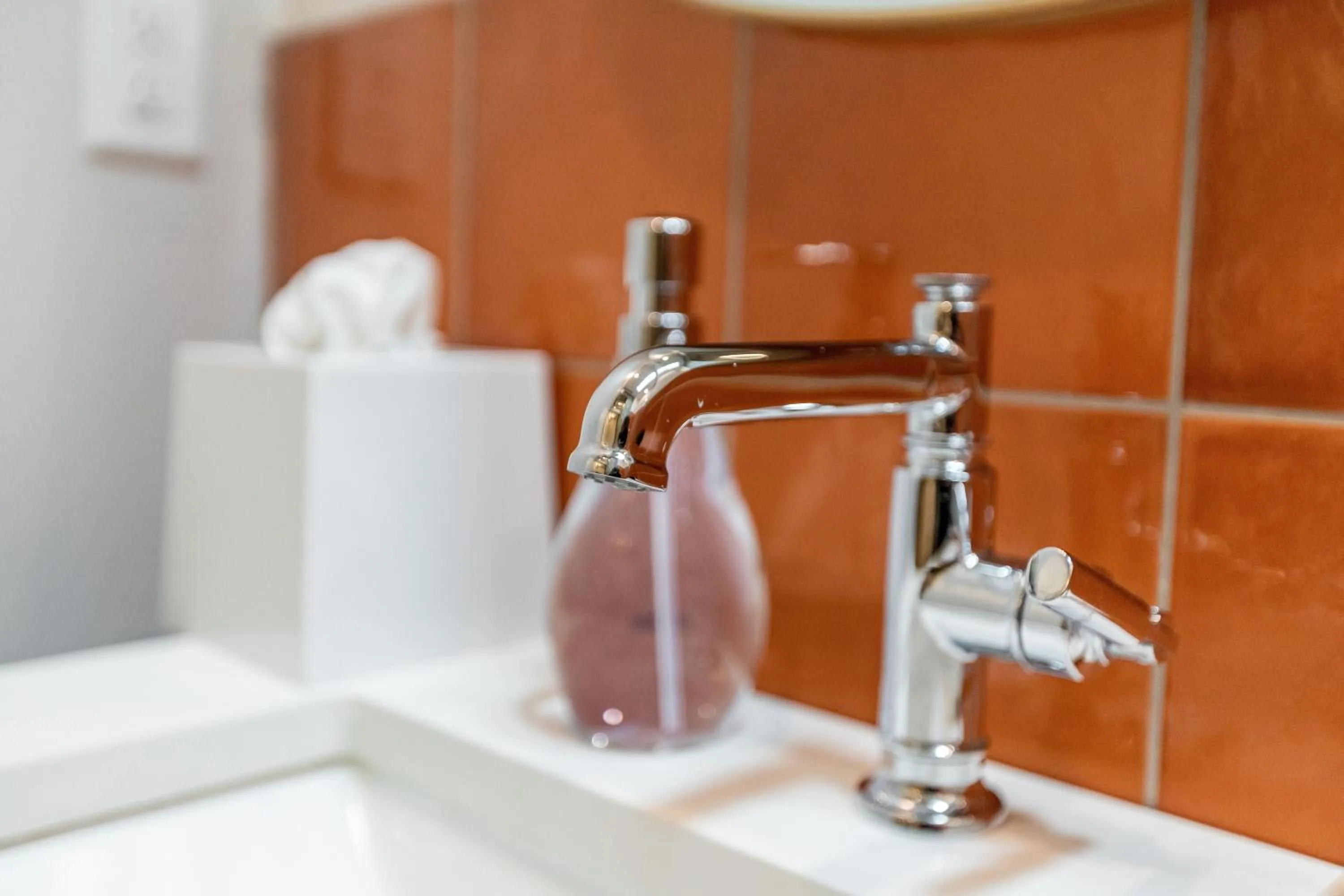 Bathroom in Ironworks Building