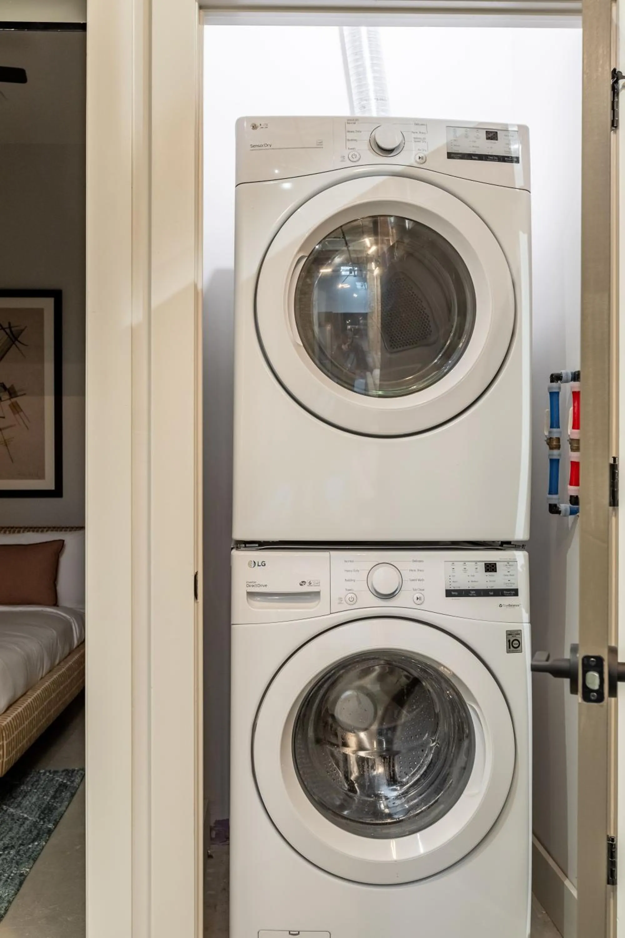 washing machine in Ironworks Building