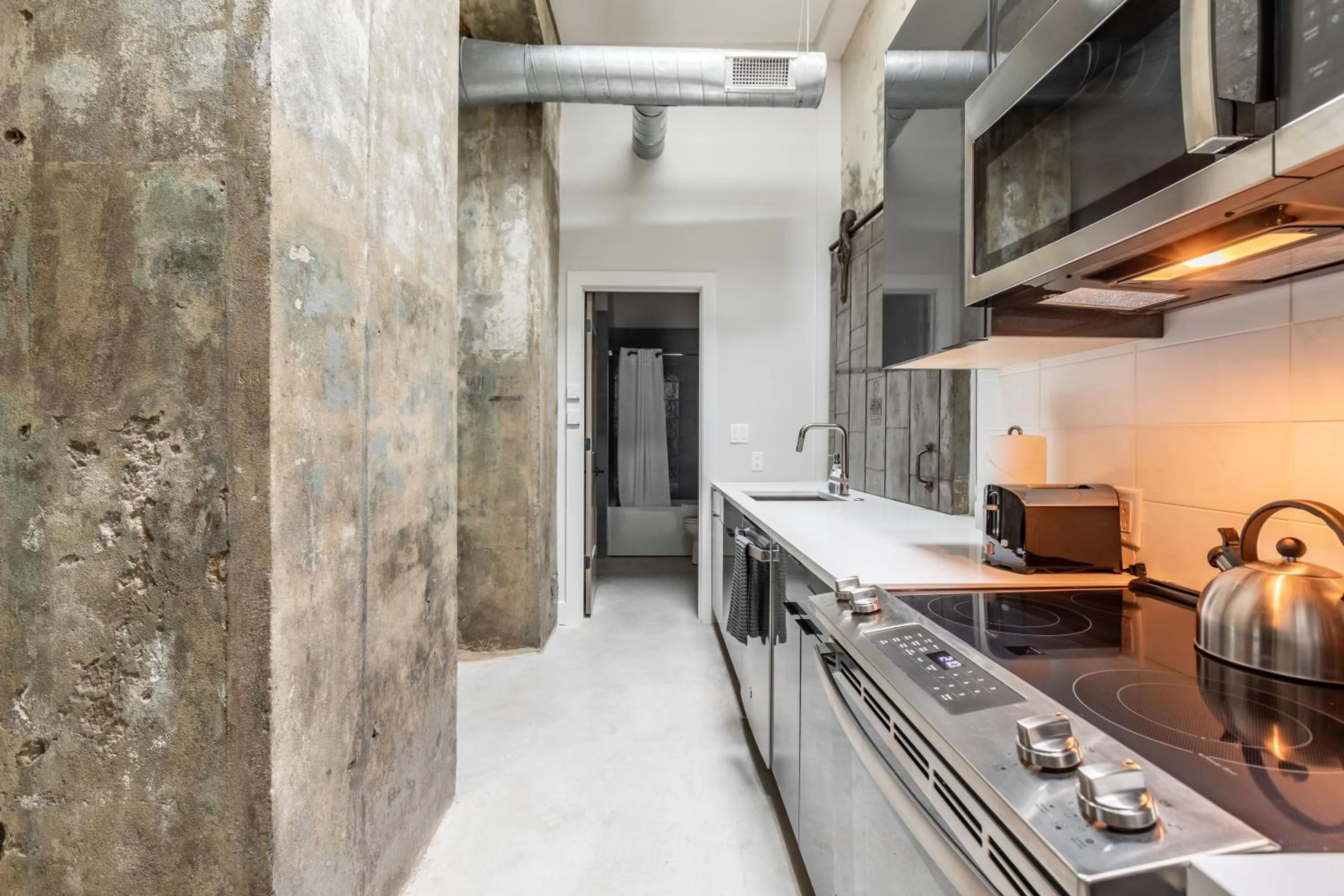 Kitchen or kitchenette in Ironworks Building