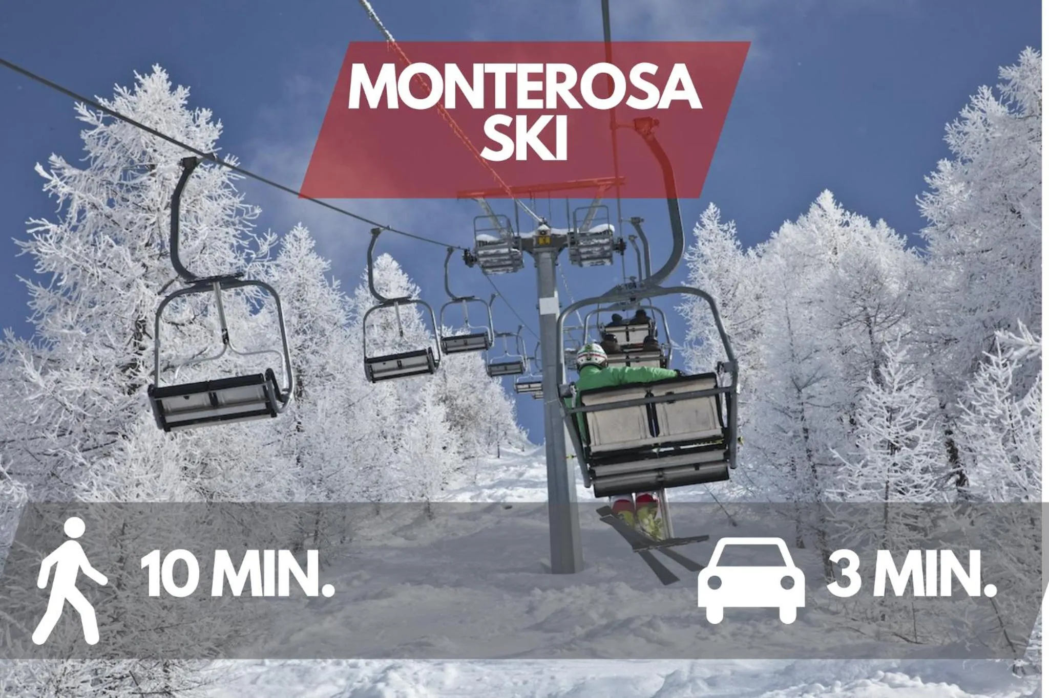 Nearby landmark in 5 Minutes from Monterosa Ski, Small Cottage