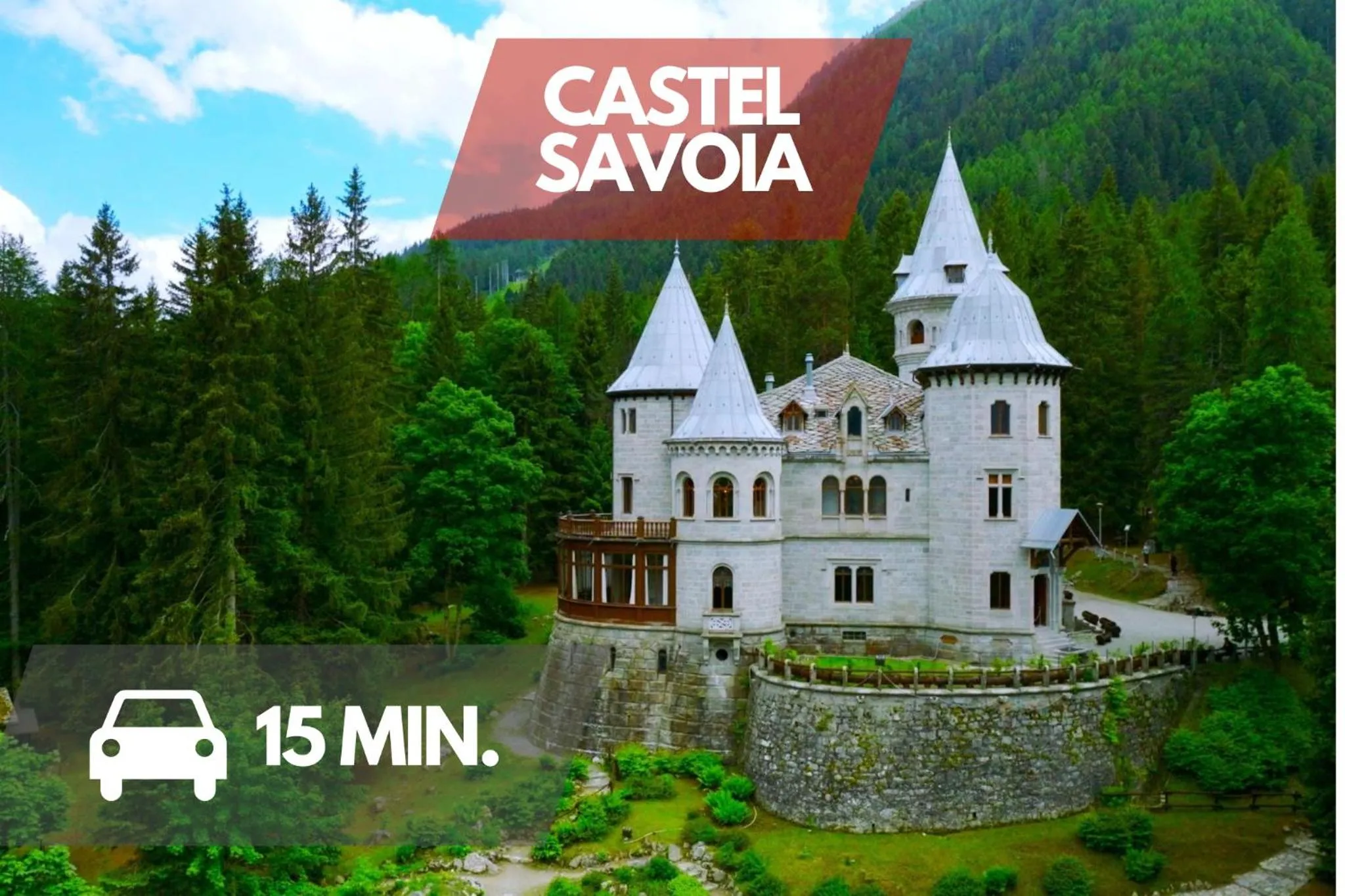 Nearby landmark in 5 Minutes from Monterosa Ski, Small Cottage