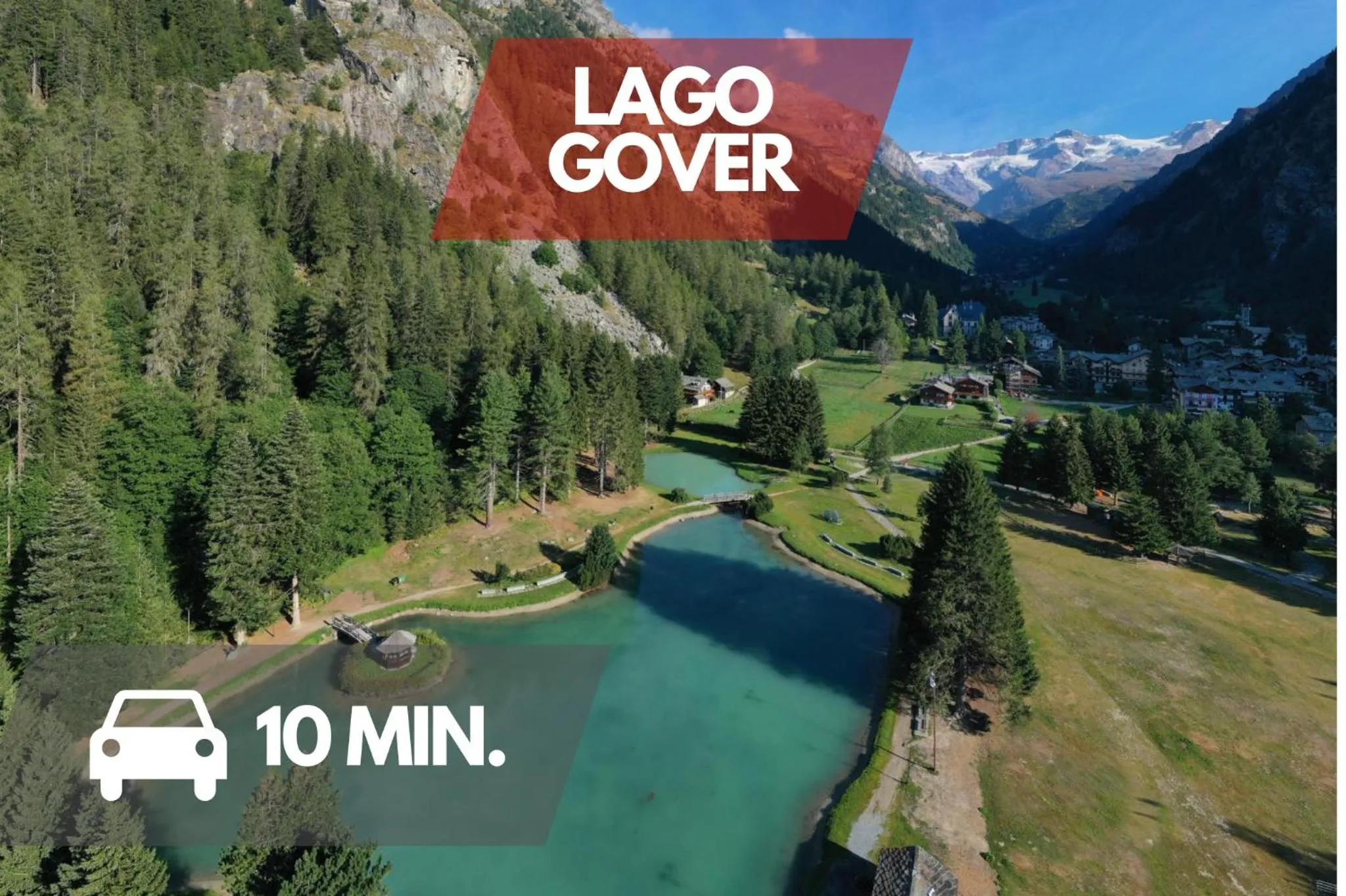 Nearby landmark in 5 Minutes from Monterosa Ski, Small Cottage