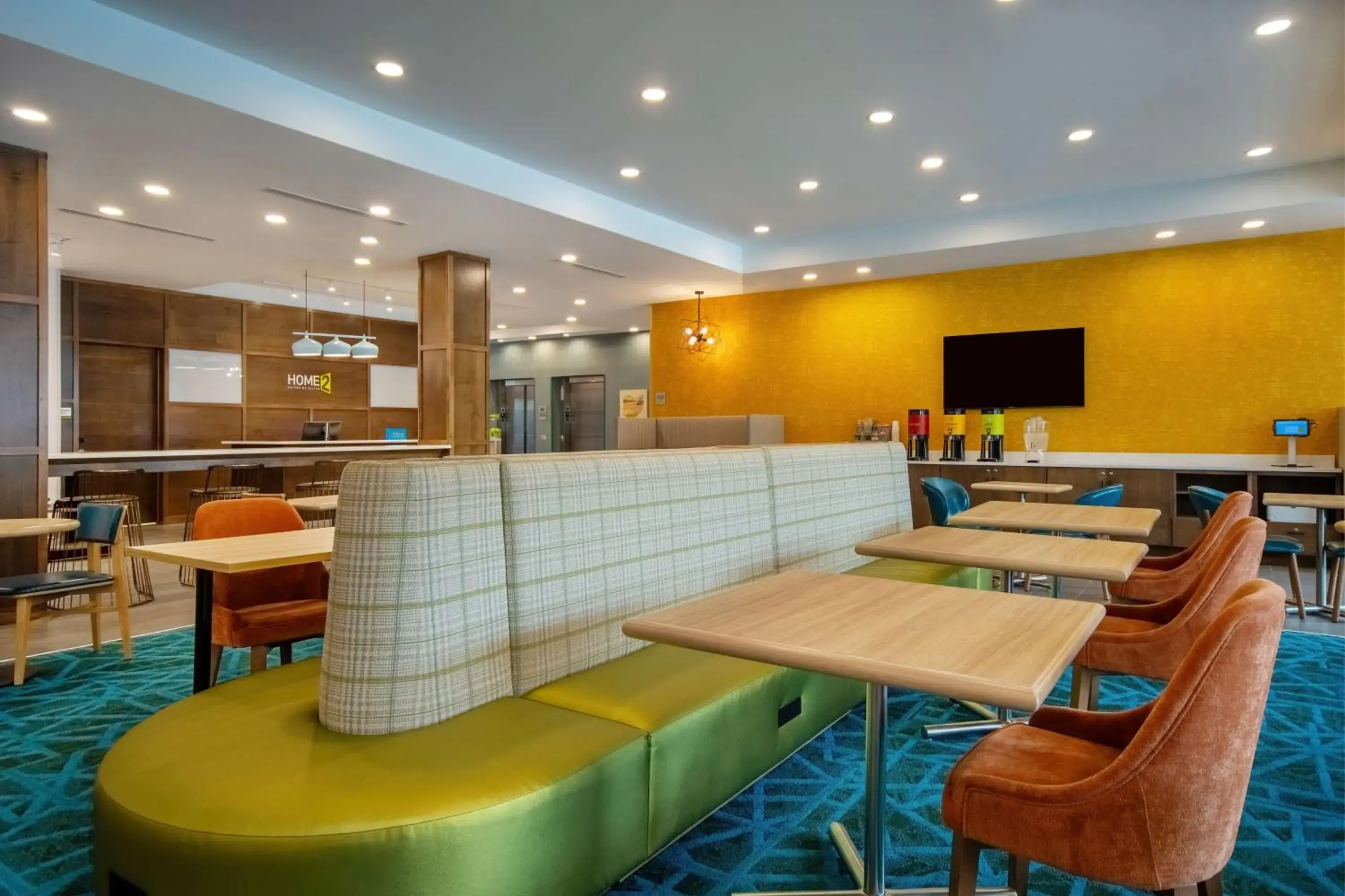 Lobby or reception in Home2 Suites By Hilton West Chester Cincinnati Lobby or reception in Home2 Suites By Hilton West Chester Cincinnati