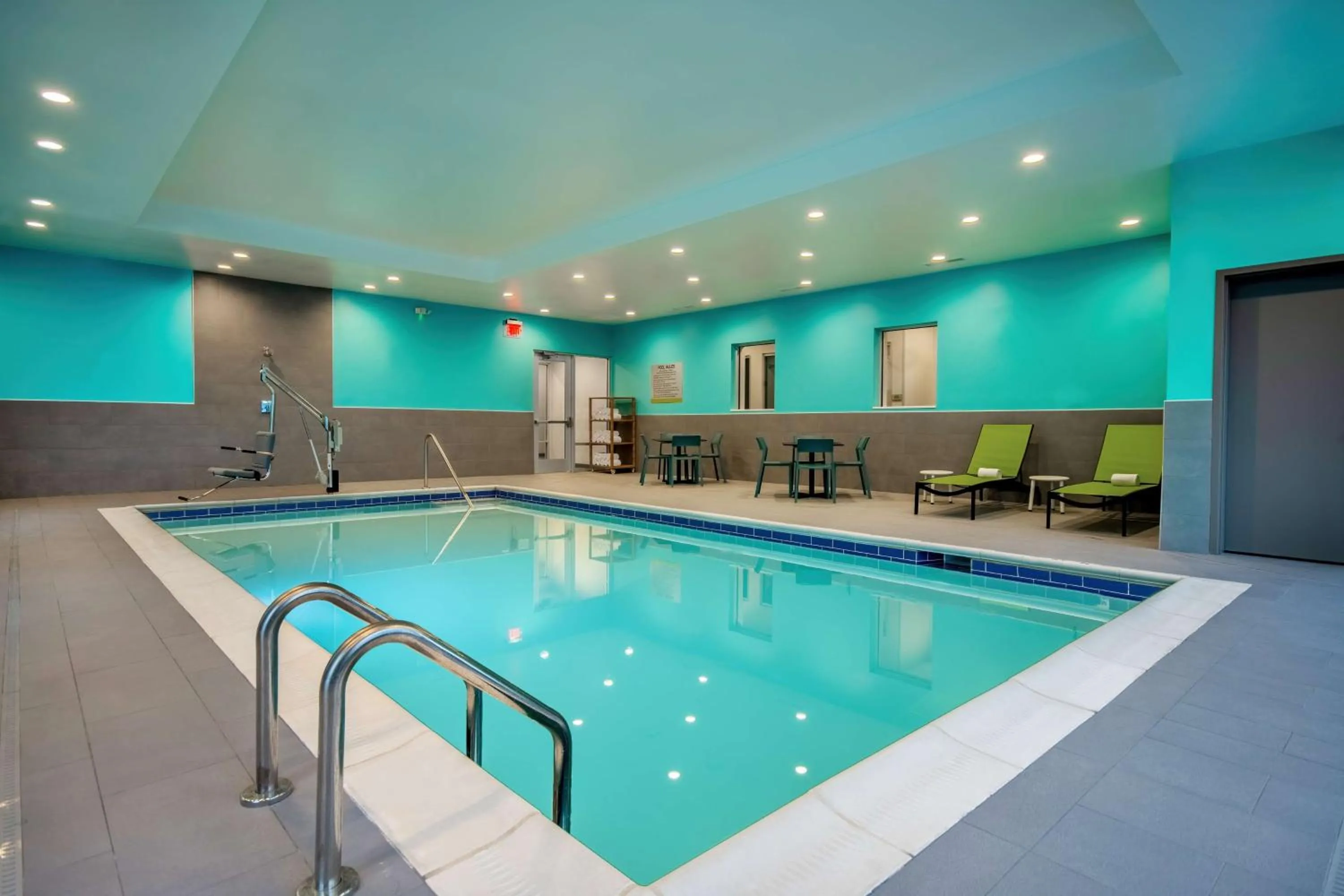 Pool view in Home2 Suites By Hilton West Chester Cincinnati