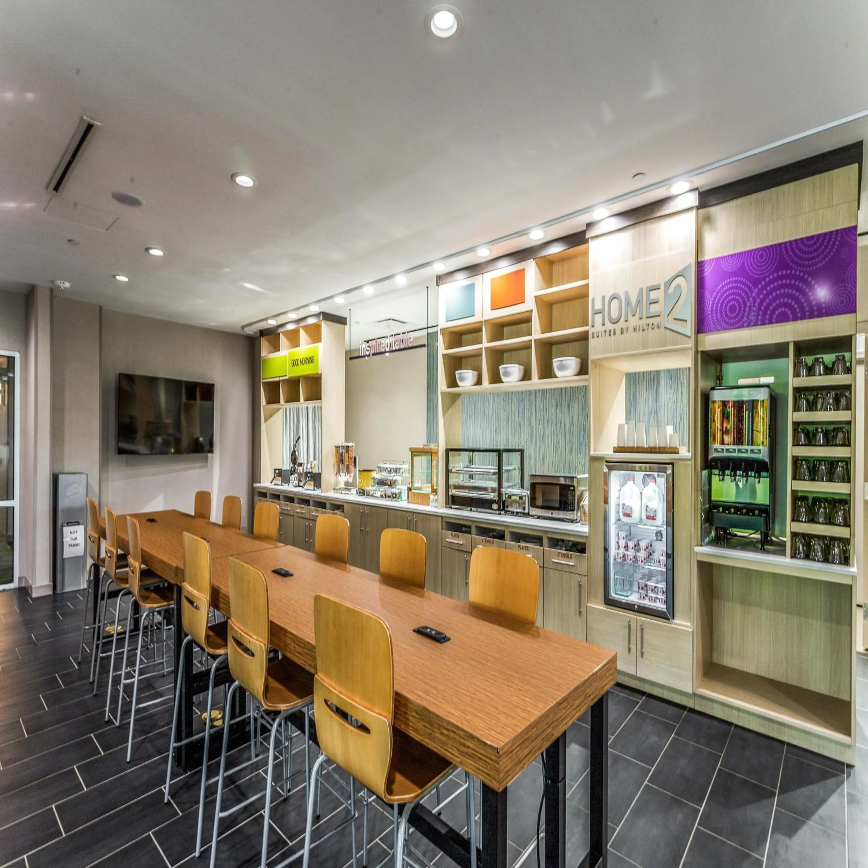 Breakfast in Home2 Suites By Hilton Fort Worth Arlington West
