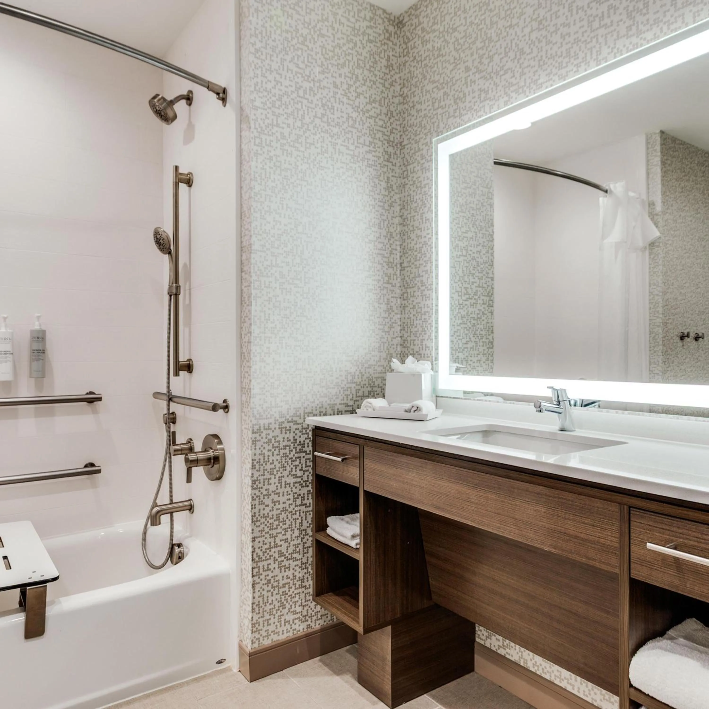 Bathroom in Home2 Suites By Hilton Fort Worth Arlington West